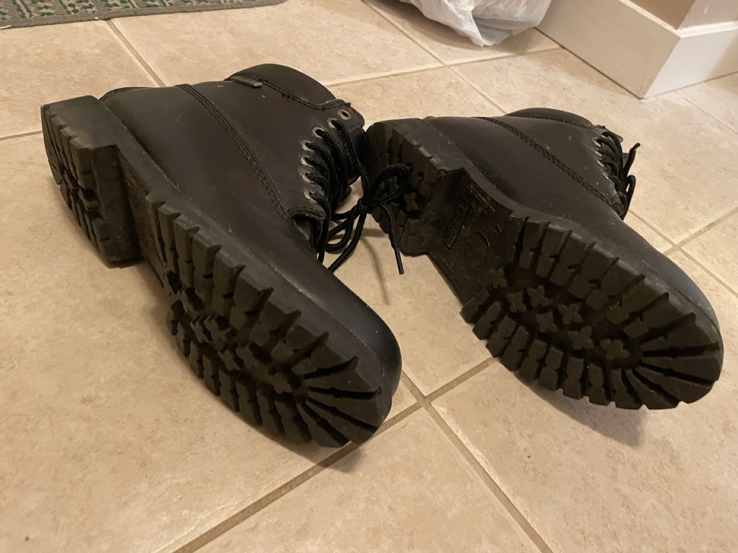 Dexter Waterproof Black Lace-Up Boots - Size 7 - photo 5