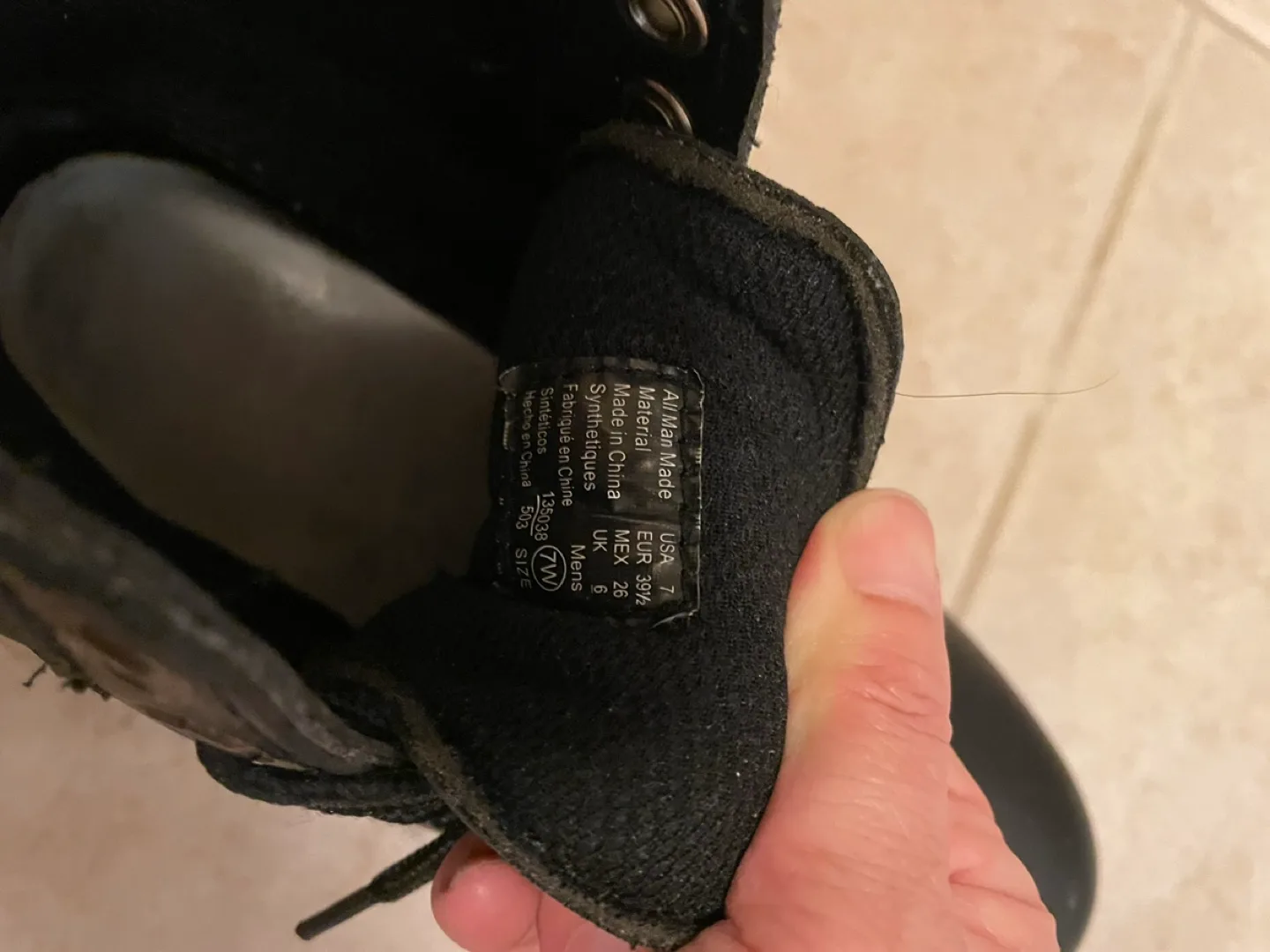 Dexter Waterproof Black Lace-Up Boots - Size 7 image indicator(4)