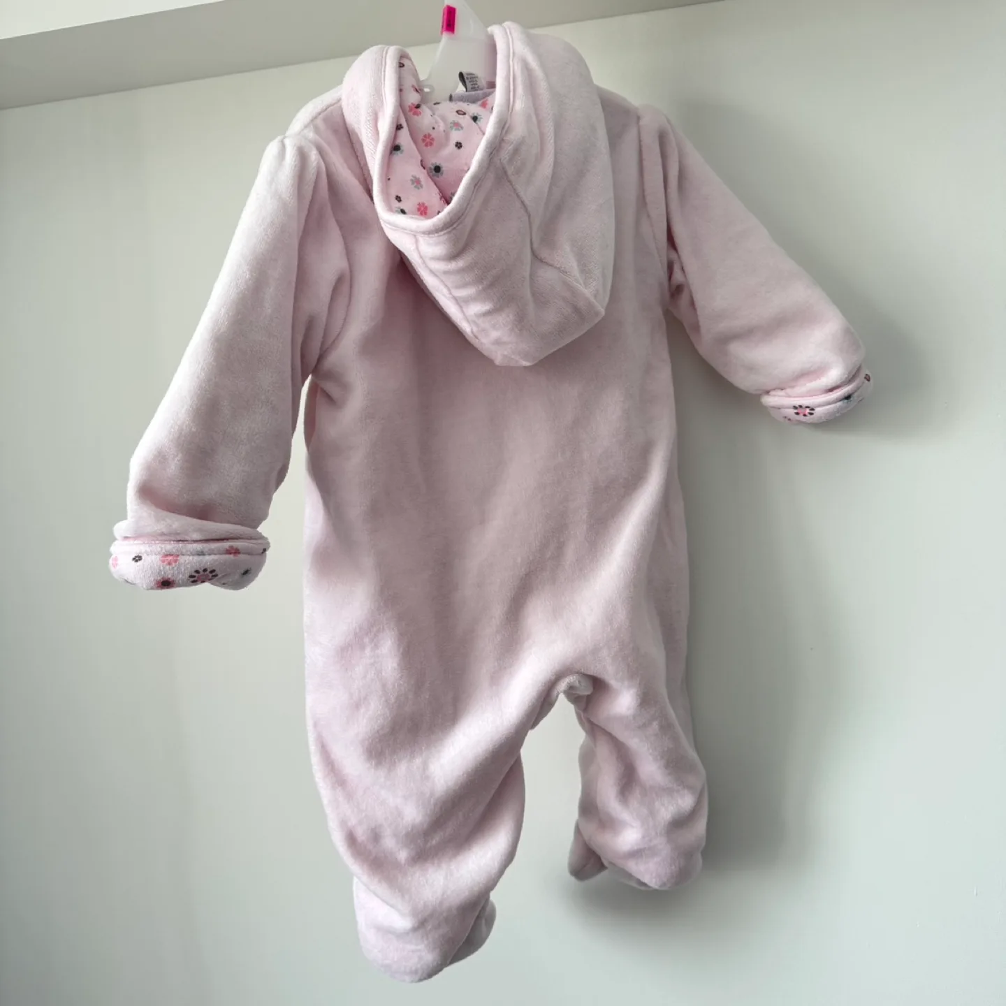 Baby Girl's Pink Unicorn Snowsuit image indicator(6)