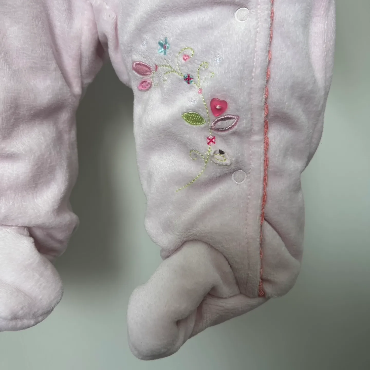 Baby Girl's Pink Unicorn Snowsuit image indicator(5)