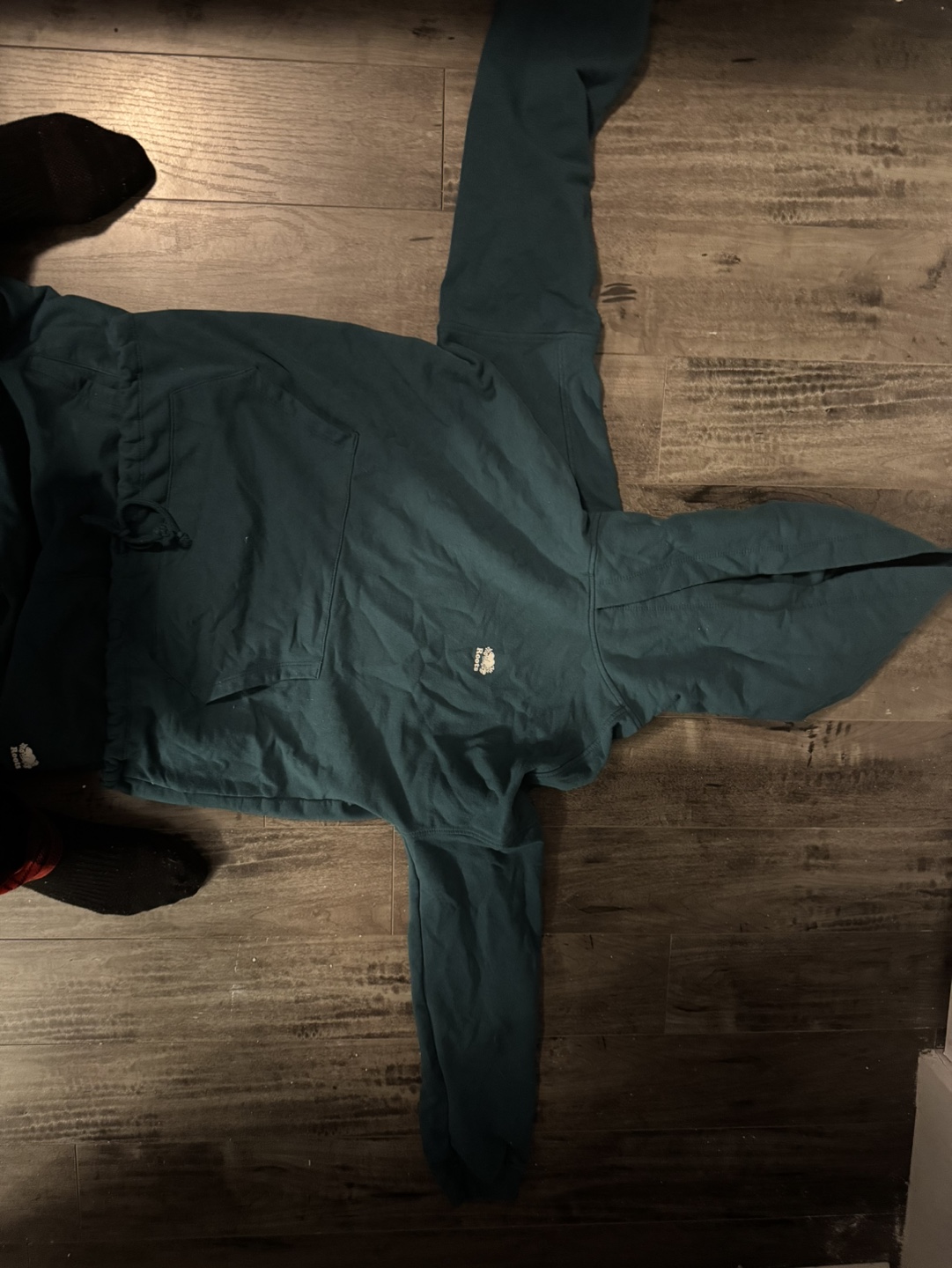 Teal Roots Reverse Hoodie and Jogger Set - photo 2