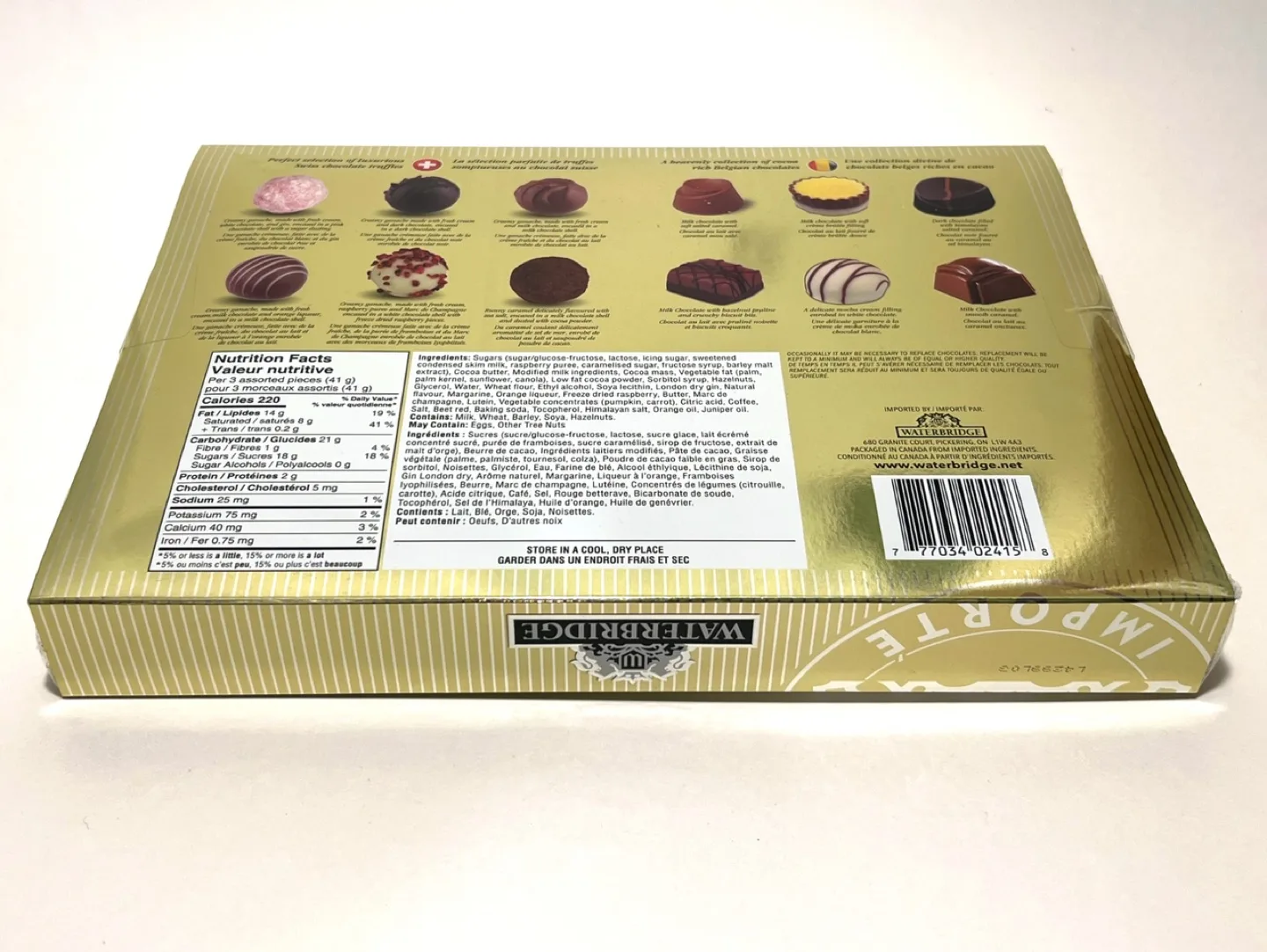 Waterbridge - Masterpiece - Chocolates - winter ❄️ #freecycle 🥕✨ image indicator(3)