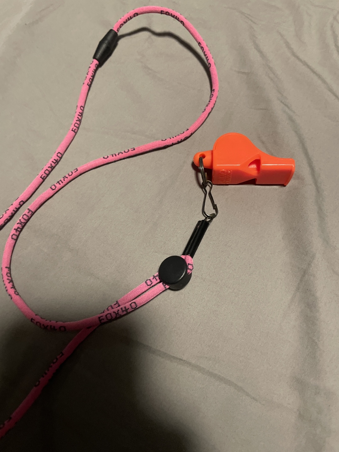 Fox40 Whistle with Pink Lanyard #freecycle