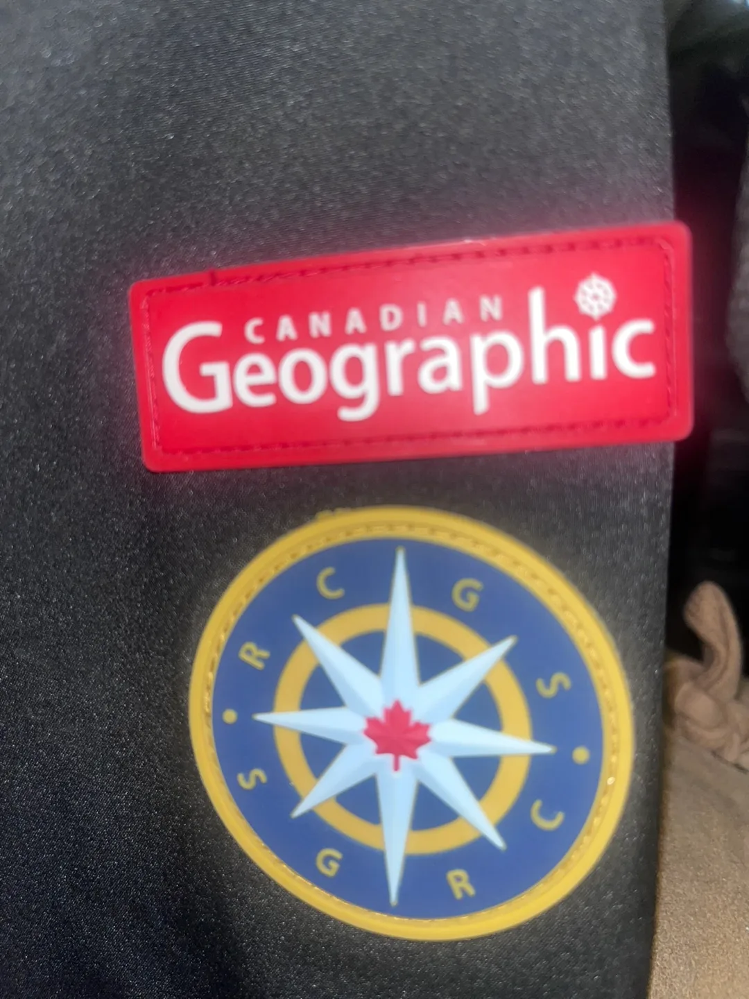 Canadiana Black Hooded Rain Jacket image indicator(2)