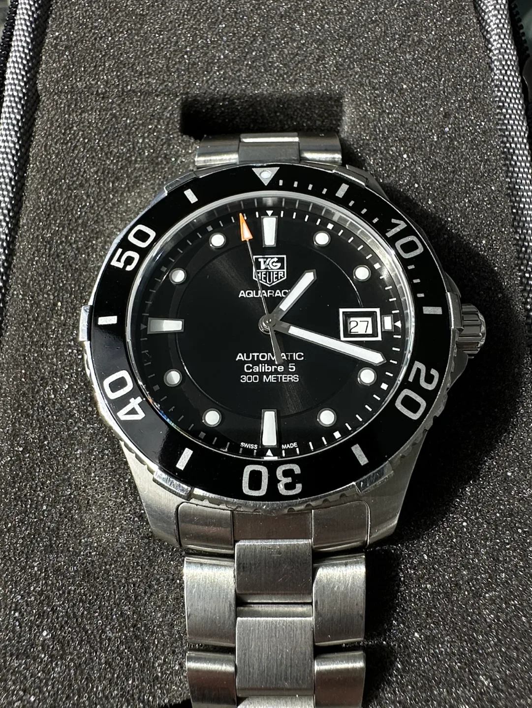 TAG Heuer Aquaracer Calibre 5 Automatic 300M Mens Watch image indicator(10)