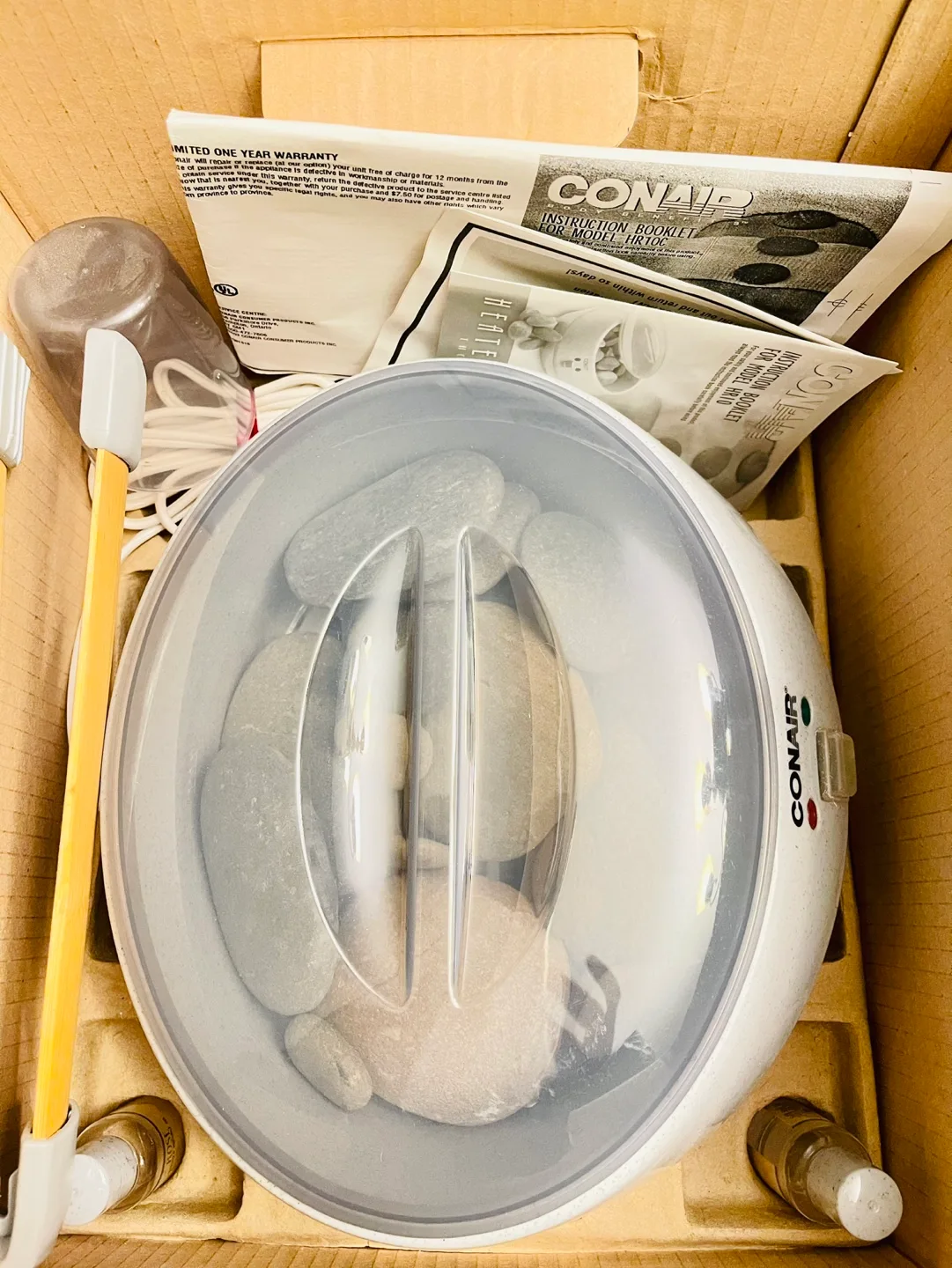 Conair Body Benefits Heated Stone Spa Therapy System image indicator(3)