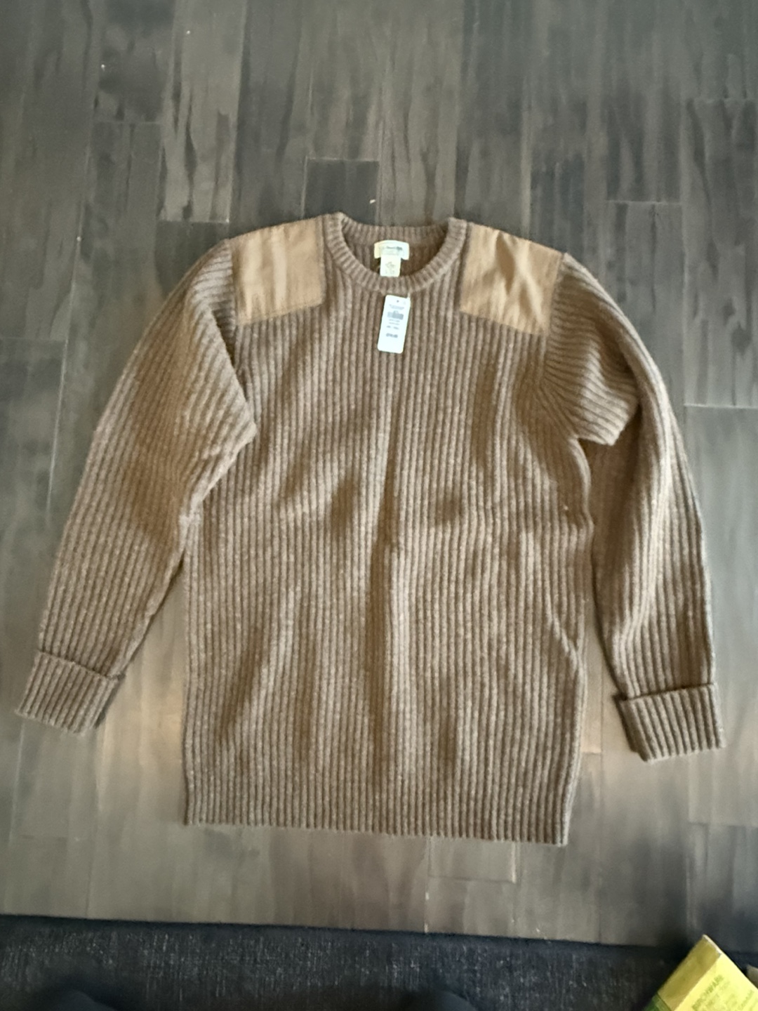 Men's Ribbed Wool Sweater