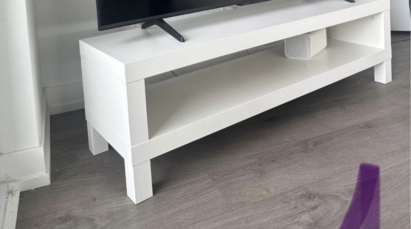 White TV Stand