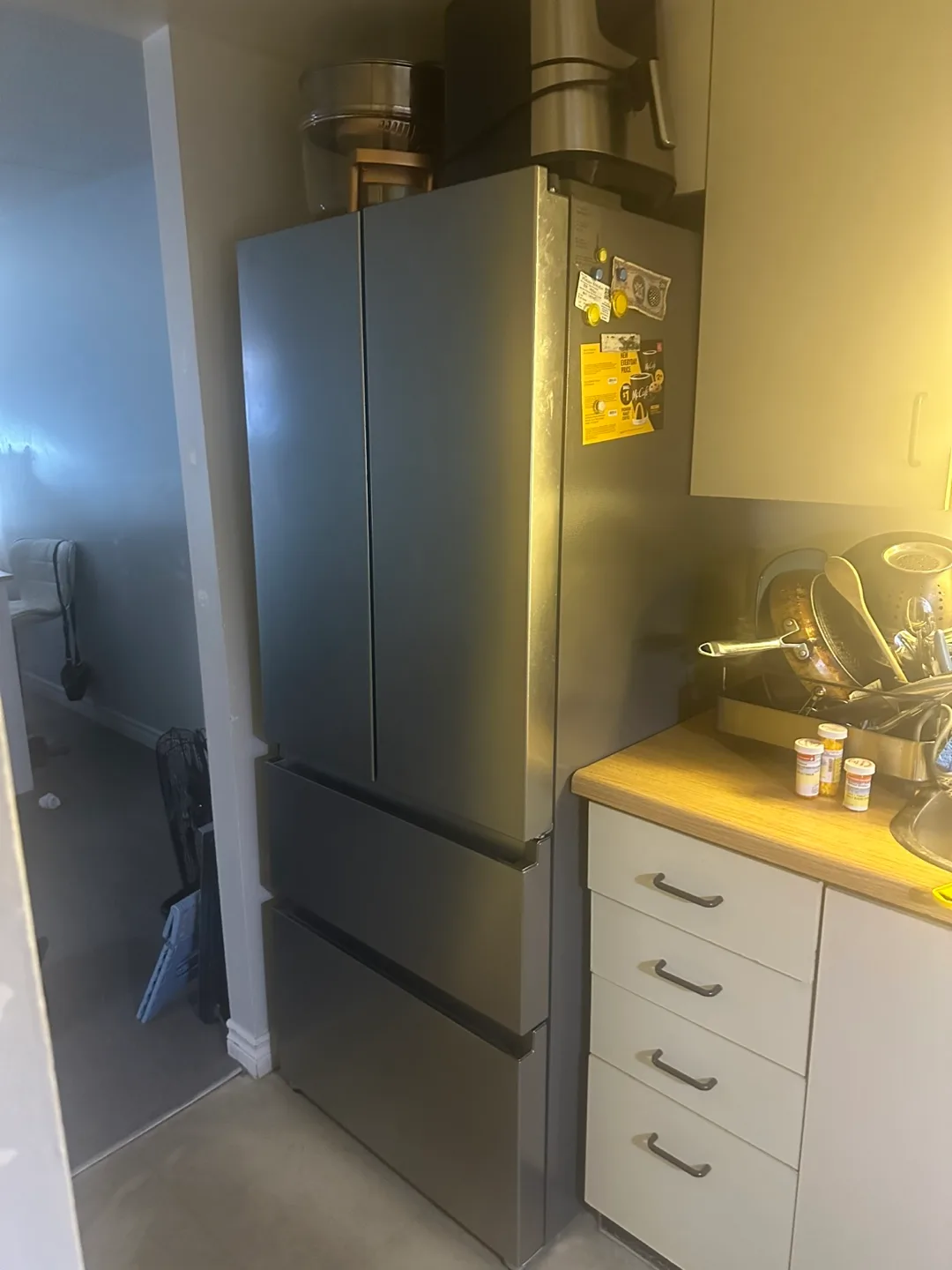 LG French Door Refrigerator - Stainless Steel thumbnail