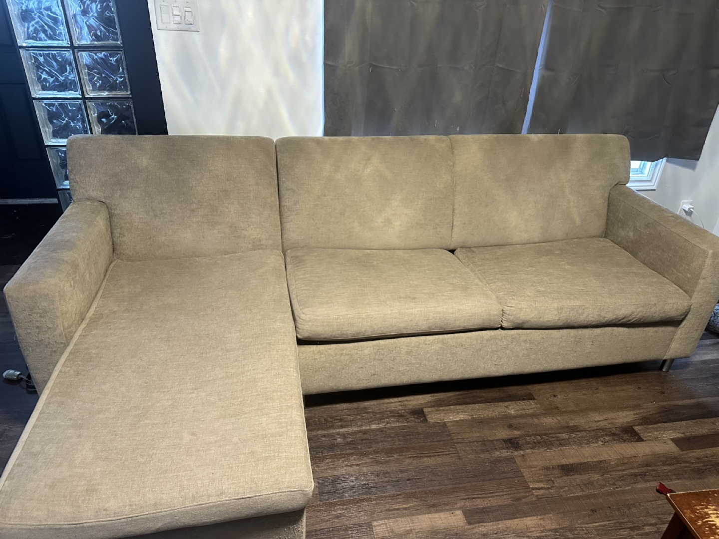 Beige Sectional Sofa