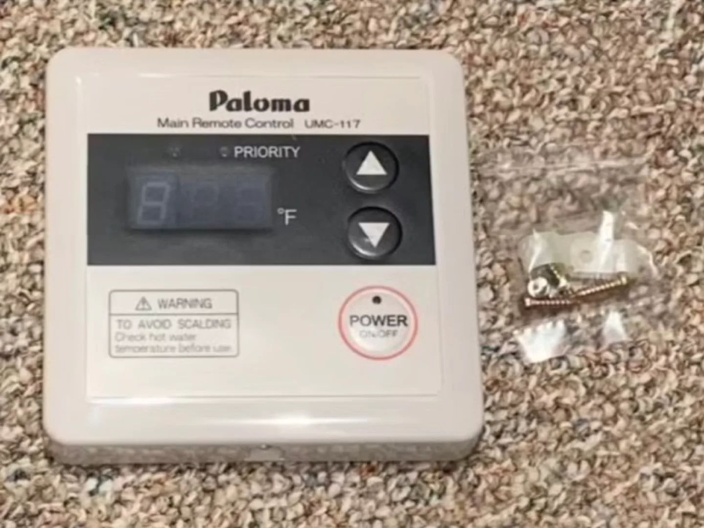 NEW LPG Paloma tankless water heater and installation parts image indicator(3)