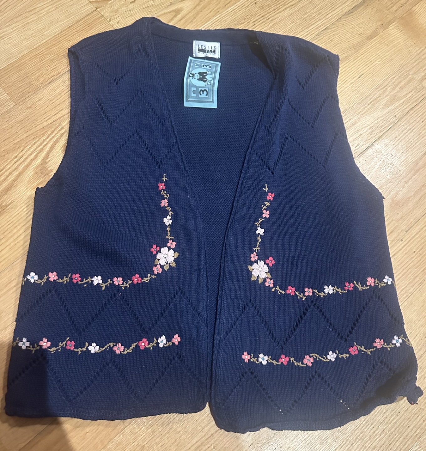 Vintage knit vest - photo 2