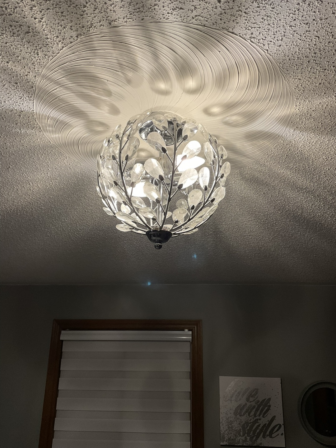 Elegant Crystal Globe Chandelier Light Fixture - photo 2