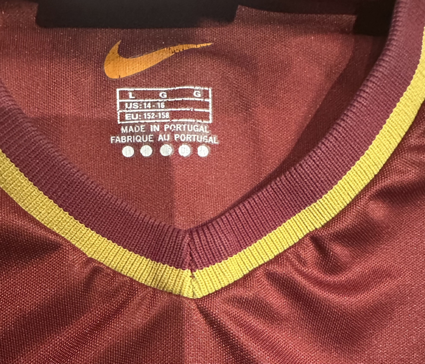 Vintage Portugal National Team FIGO #7 Jersey - Size L - photo 3