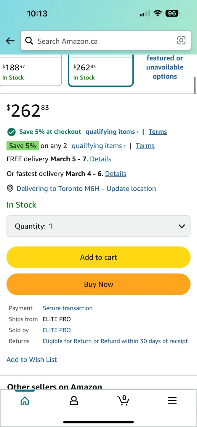 Famibay 8x10 Washable Rug - Modern Area Rug image indicator(2)