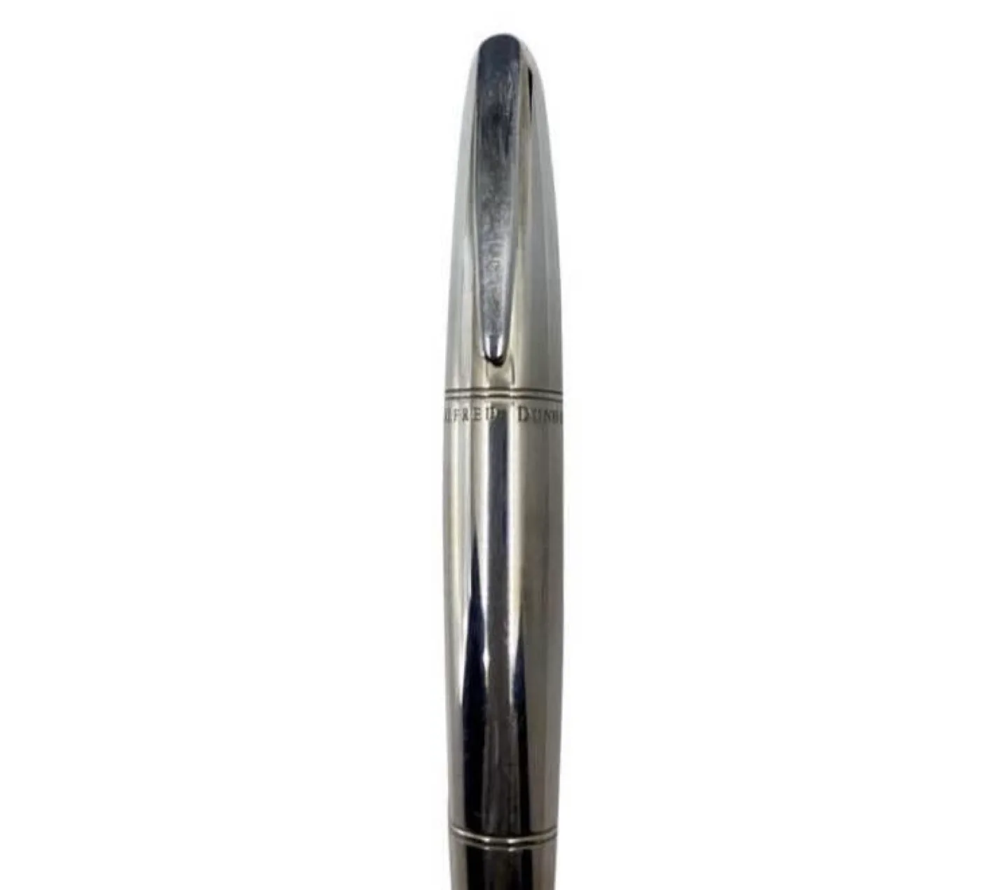 Alfred Dunhill torpedo silver ball point pen image indicator(2)