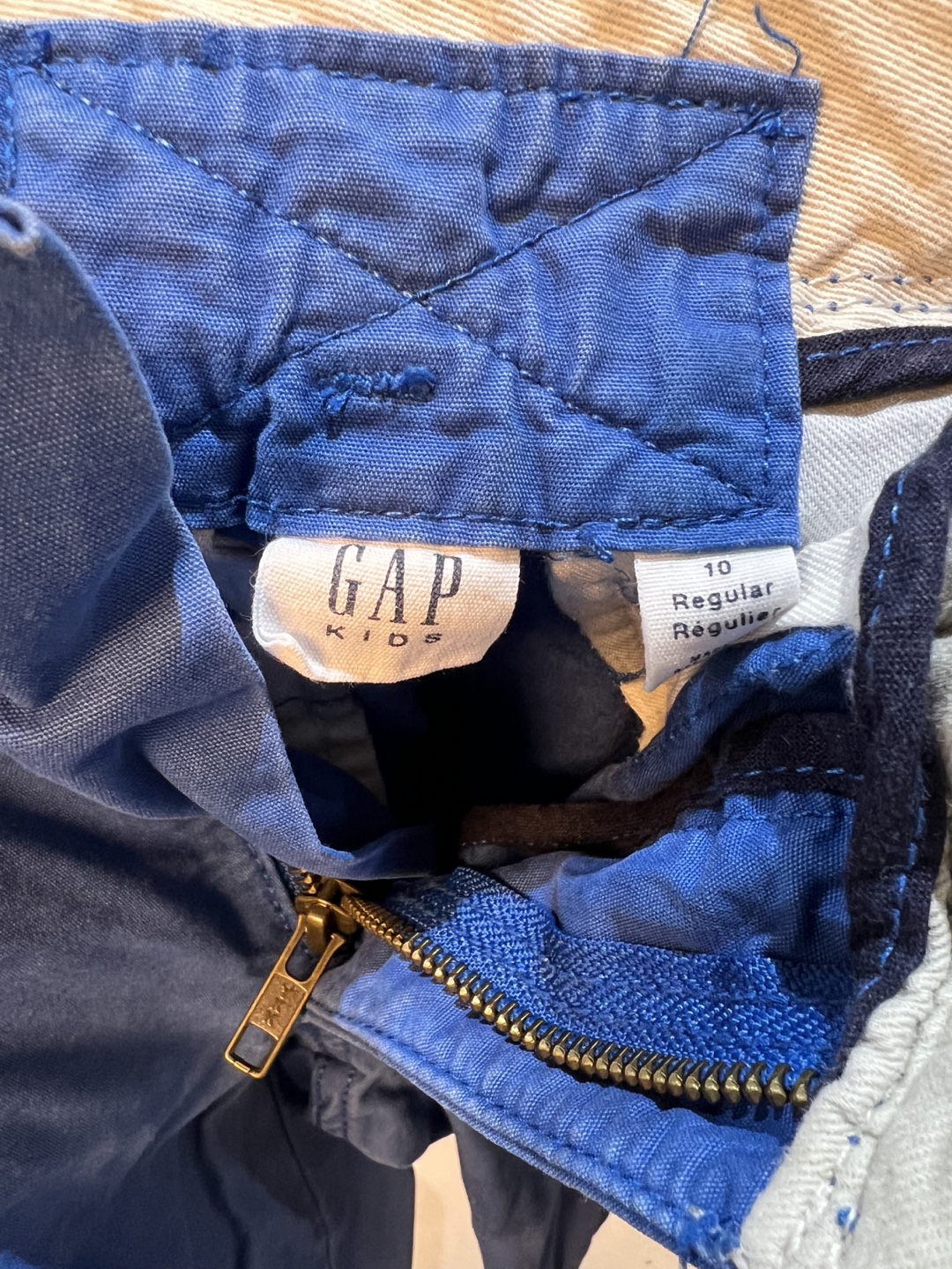Gap Kids Size 10 Boys' Blue Cargo Shorts - photo 3