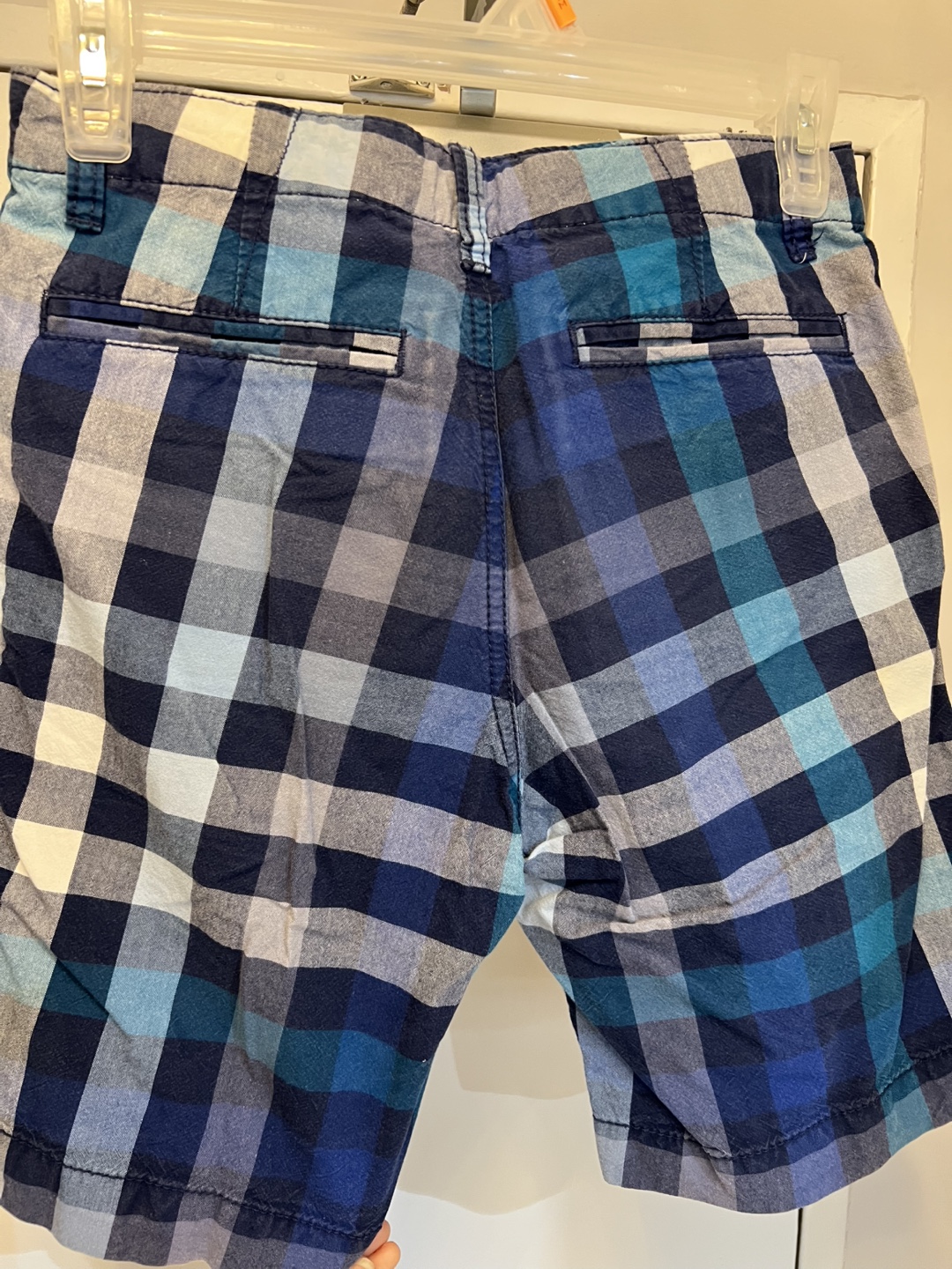 Gap Kids Boys Size 10 Regular Blue Plaid Shorts - photo 2