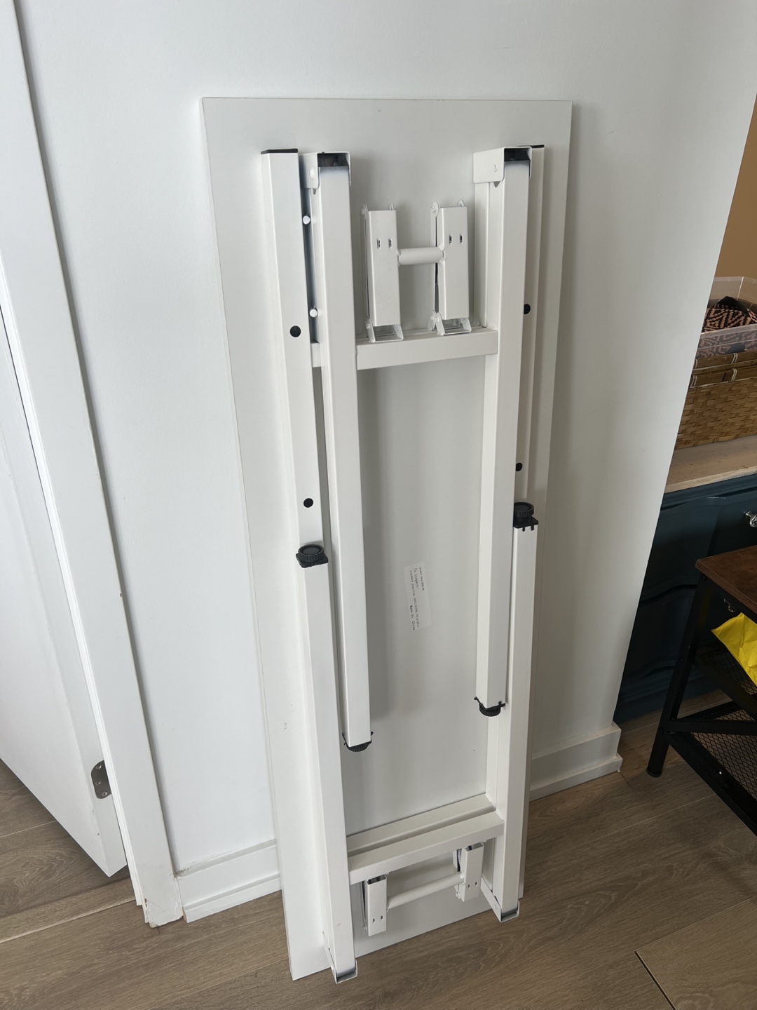 Foldable white desk/table - photo 2