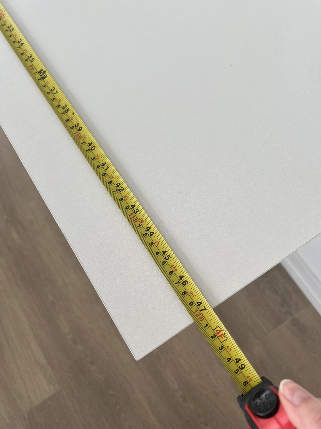 Foldable white desk/table - photo 5