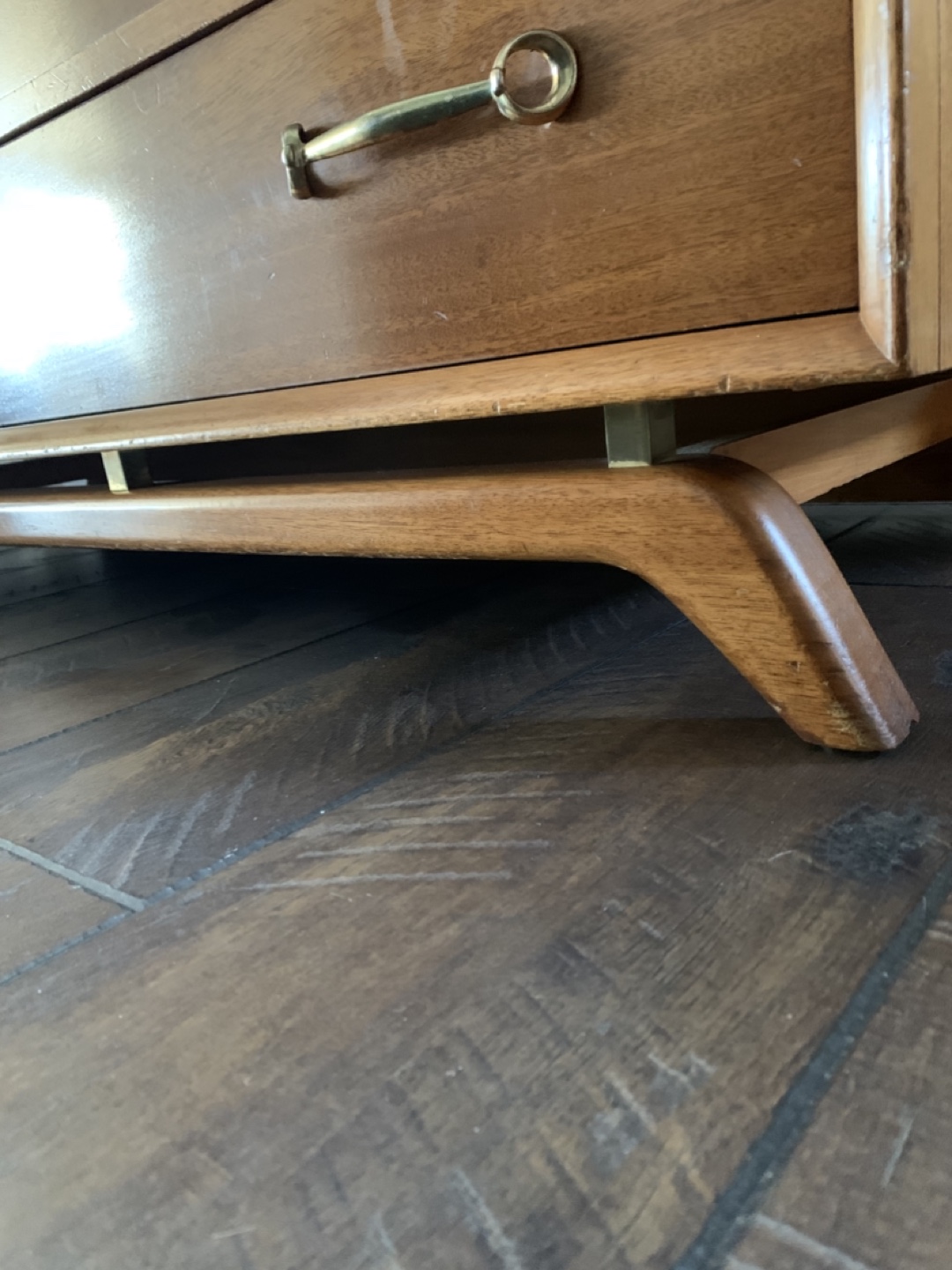 Mid-Century Modern Wooden Sideboard - photo 3