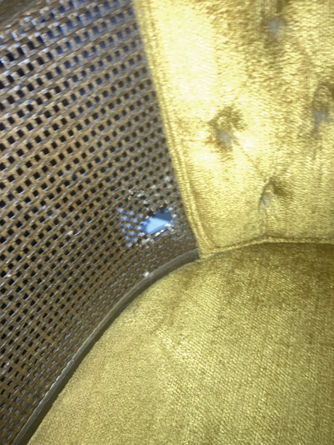 Vintage Mustard Yellow Accent Chair - photo 4