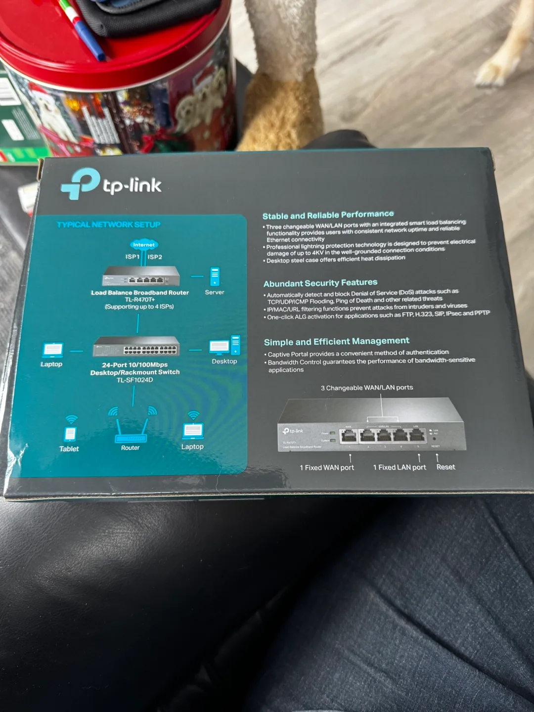 TP-Link TL-R470T+ Load Balance Broadband Router image indicator(2)