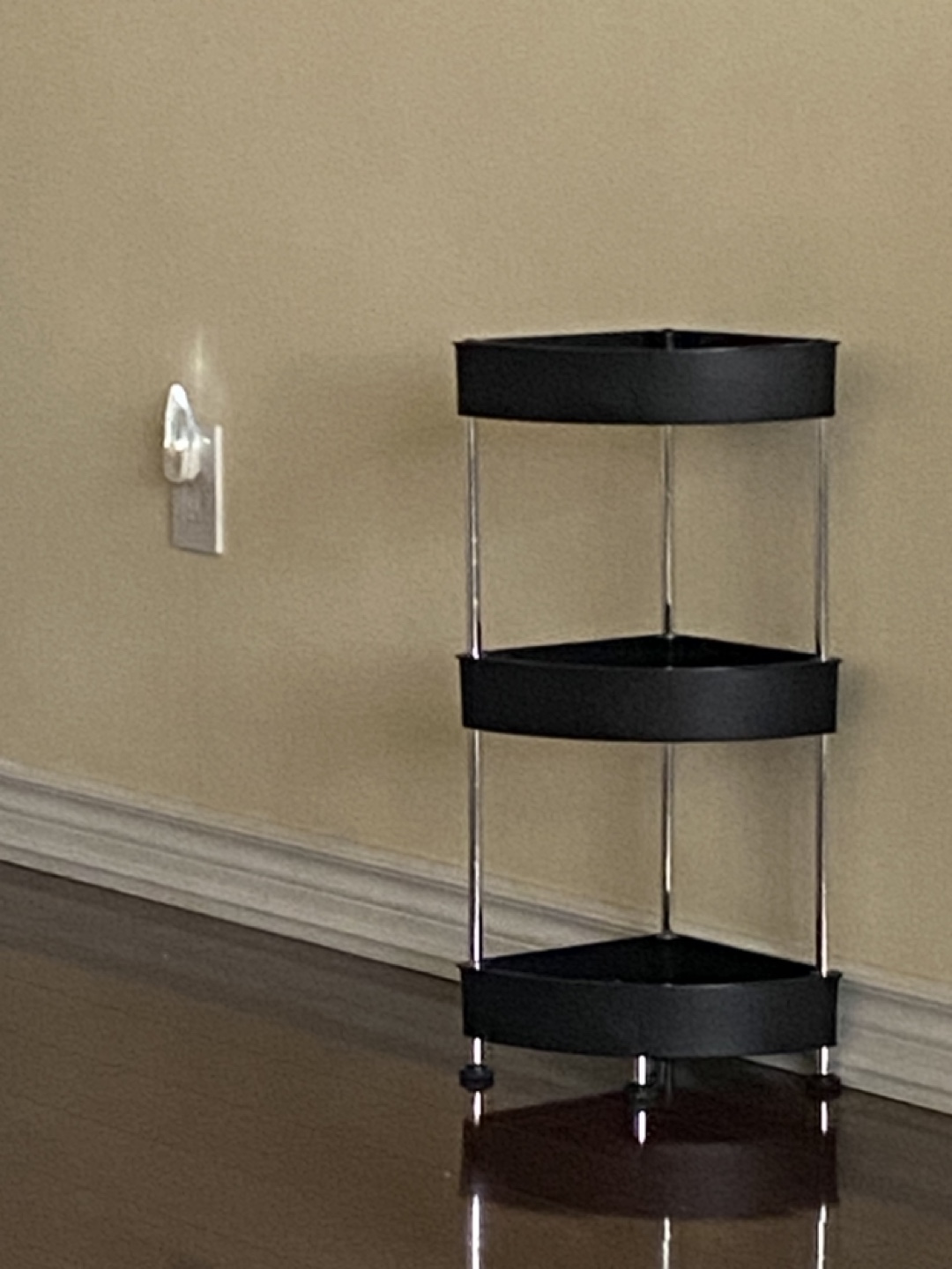 Three-Tier Corner Shelf Organizer