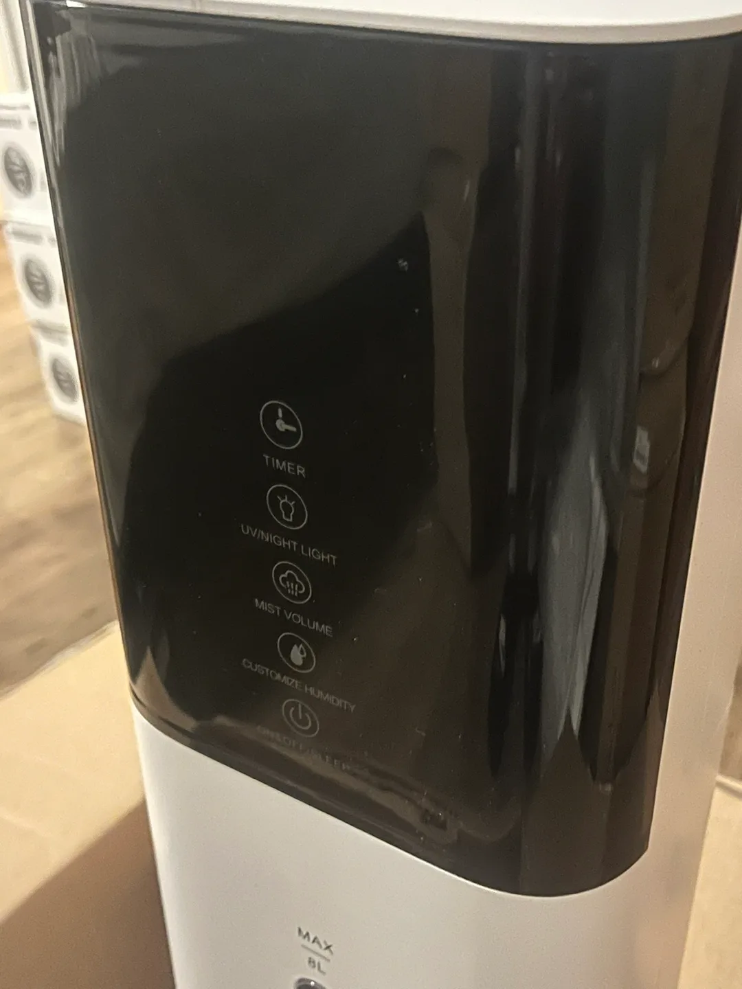 8L cool mist Humidifier and diffuser brand new image indicator(3)