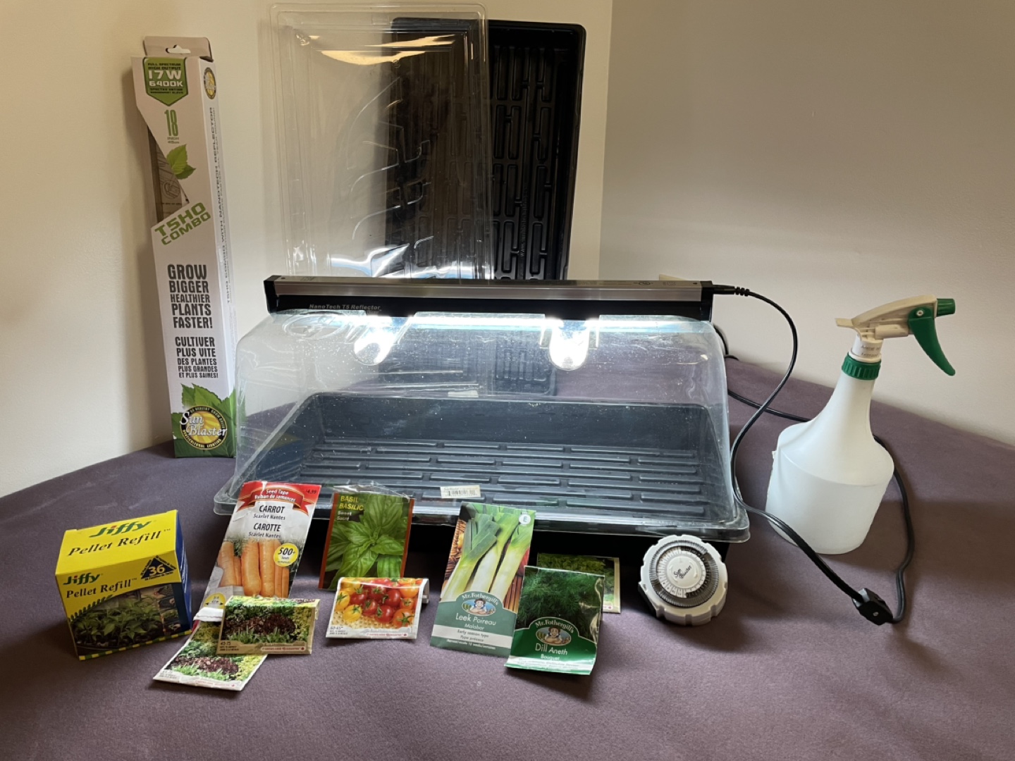 Indoor Seedling & Garden Starter Kit