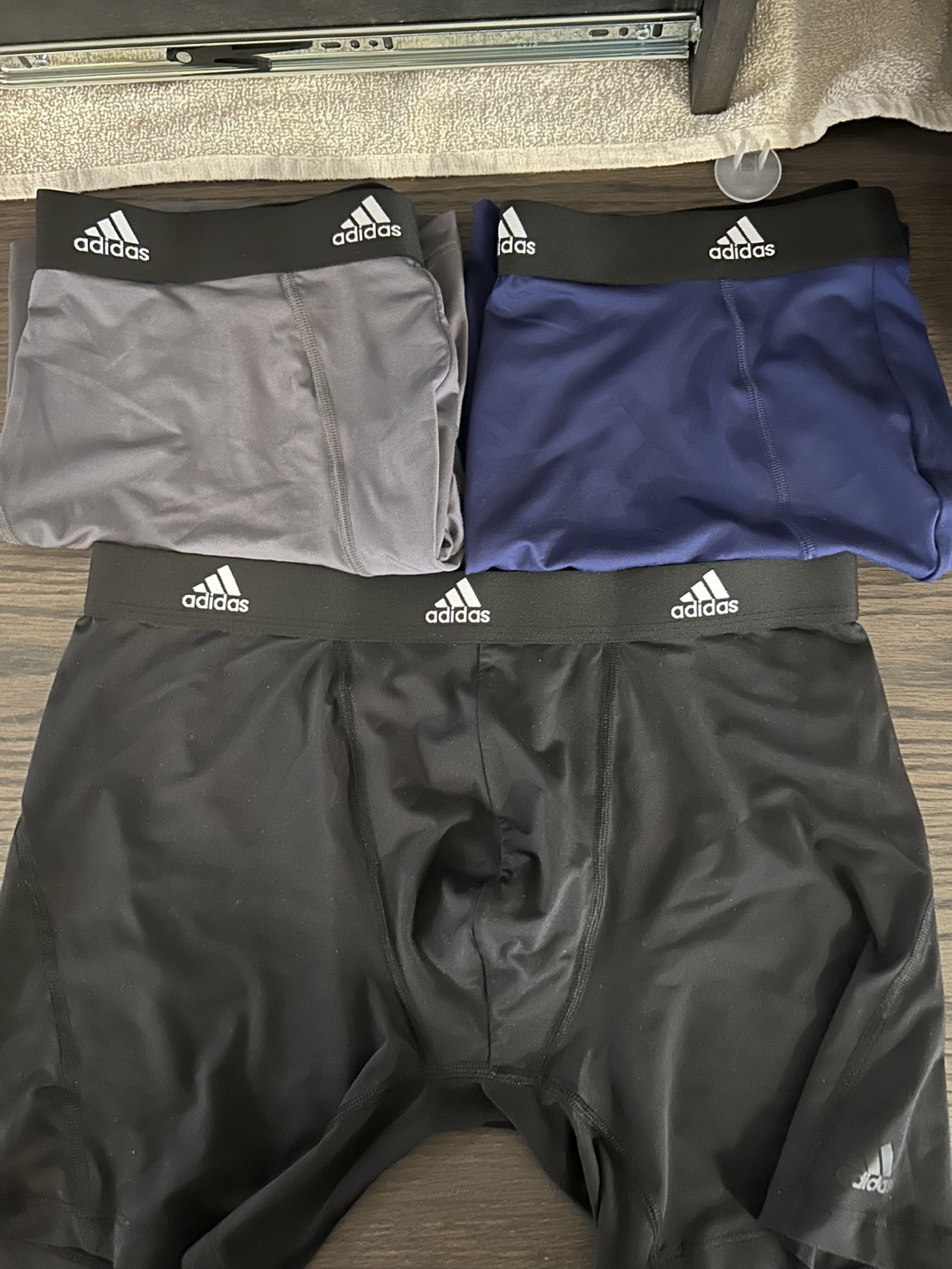 Adidas Men's Boxer Briefs (3-Pack)