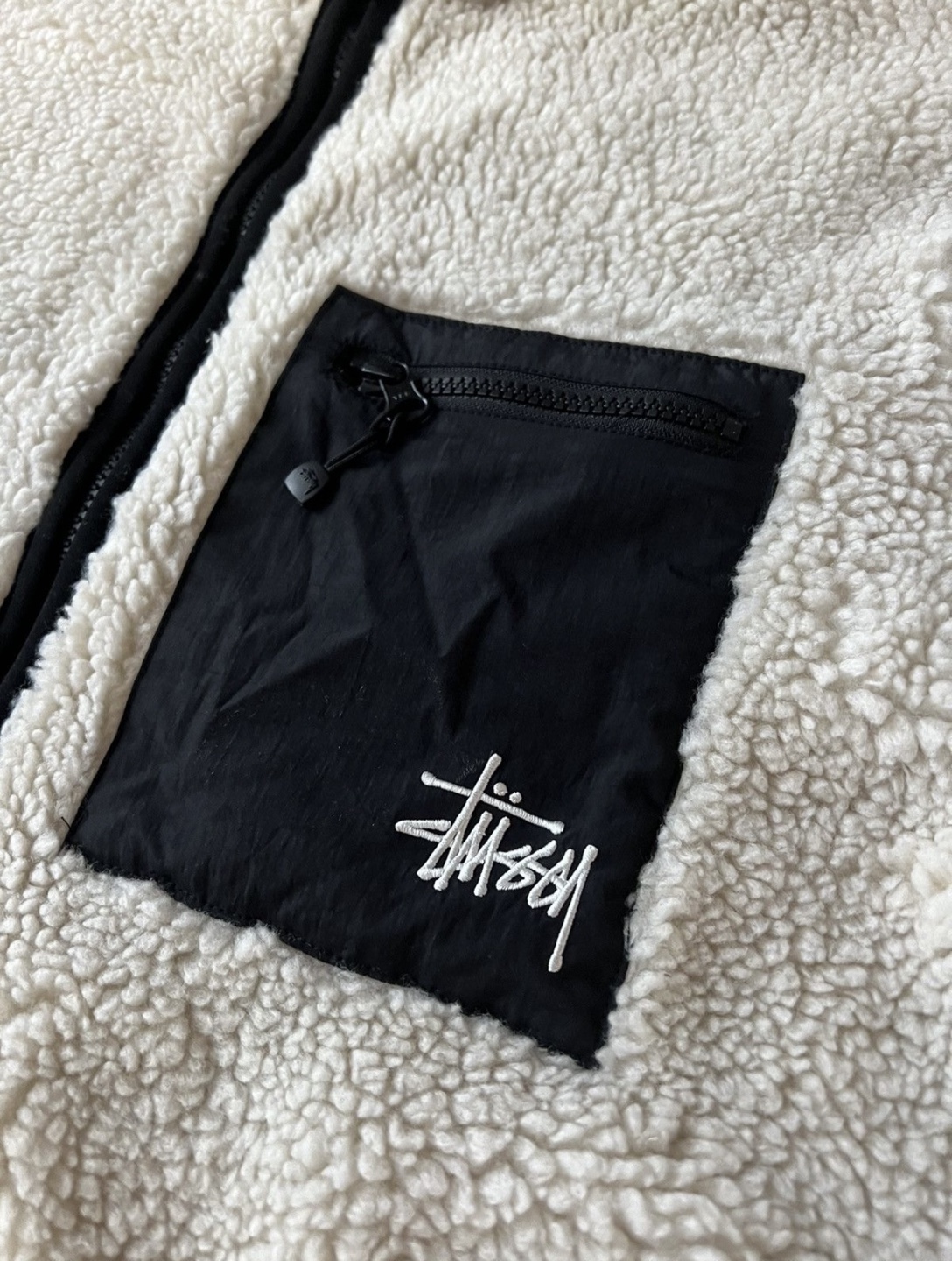Rare Stüssy Fleece Jacket - Venus Artwork - photo 3