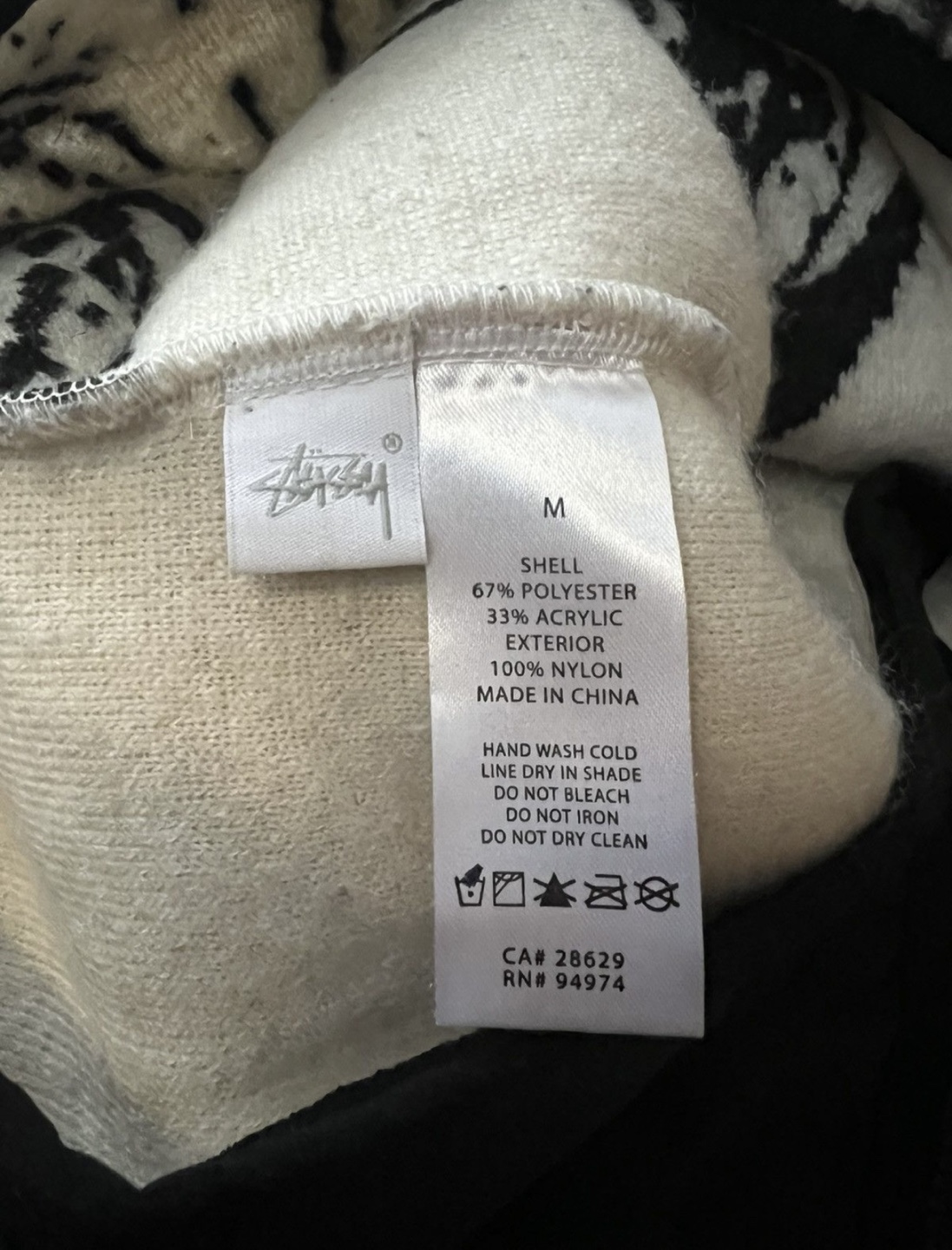 Rare Stüssy Fleece Jacket - Venus Artwork - photo 5
