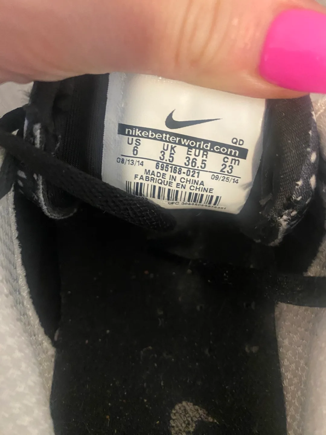 Nike Free Run 5.0 Women's Running Shoes - Size 6 image indicator(3)