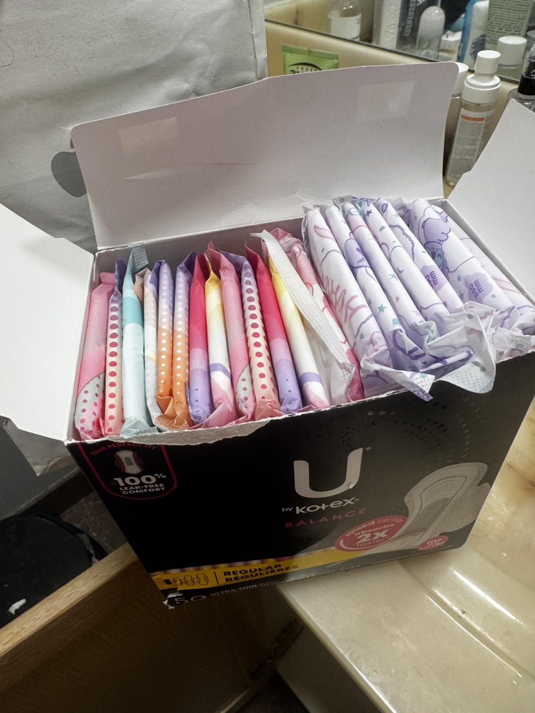 Kotex 50 Ultra Thin Pads with Wings - photo 2