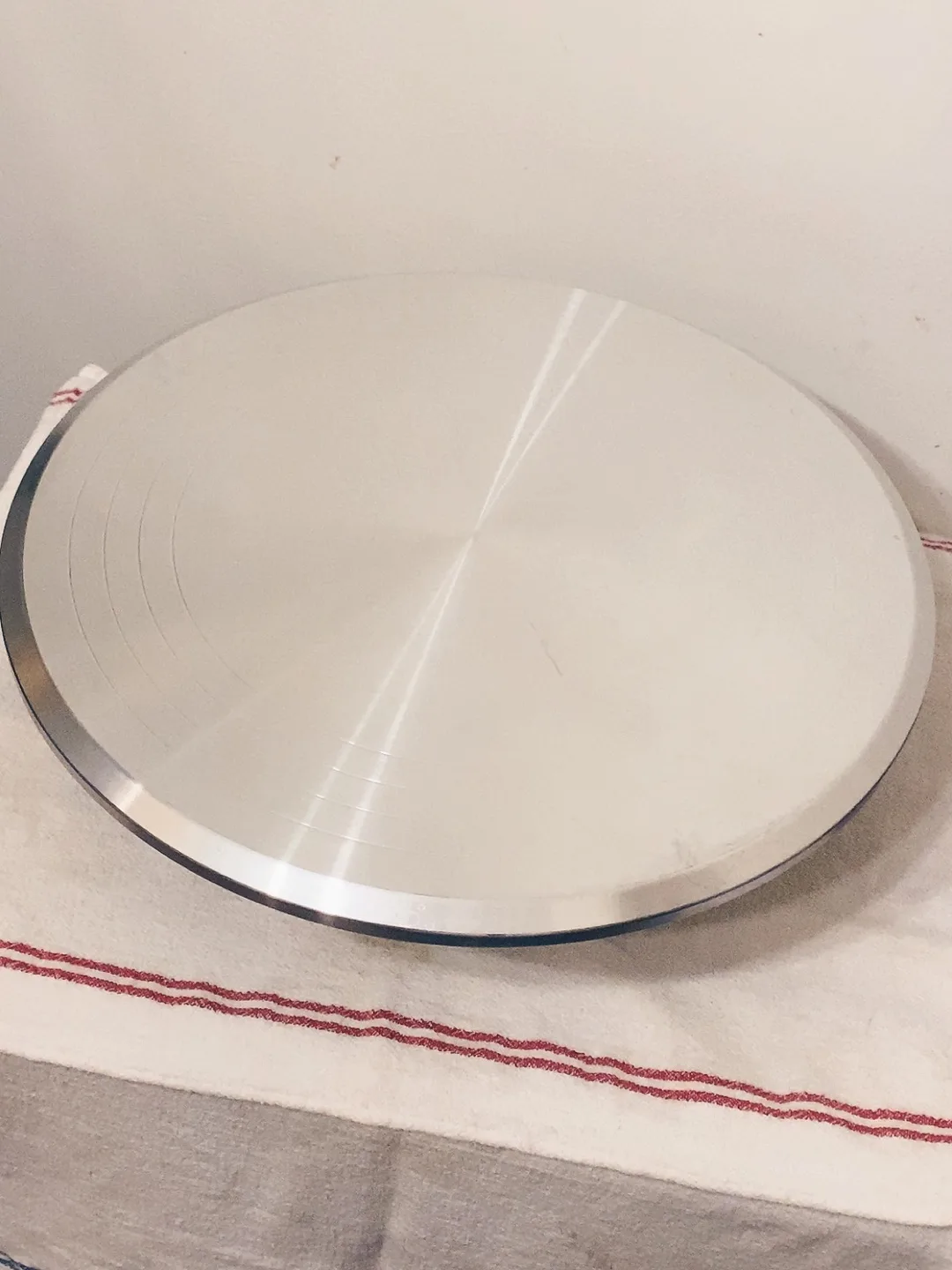 🧡[Moving Sale] Professional Stainless Steel Cake Turntable image indicator(2)