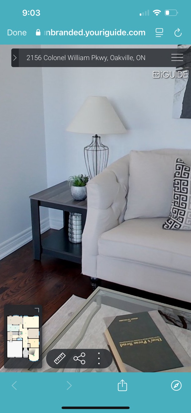 Lamps with cream/ivory shade - photo 2
