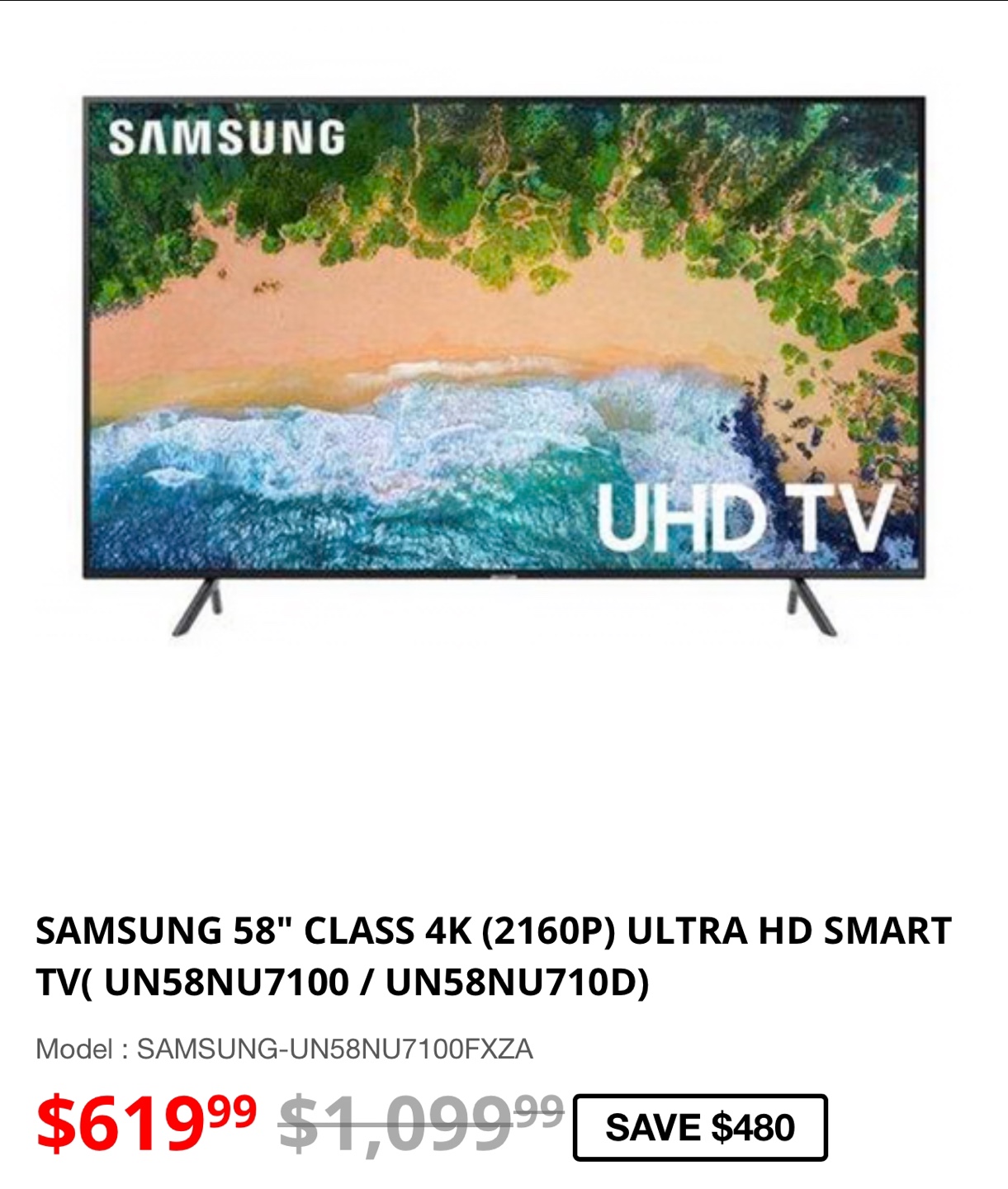 Samsung 58" 4K Ultra HD Smart TV - photo 5