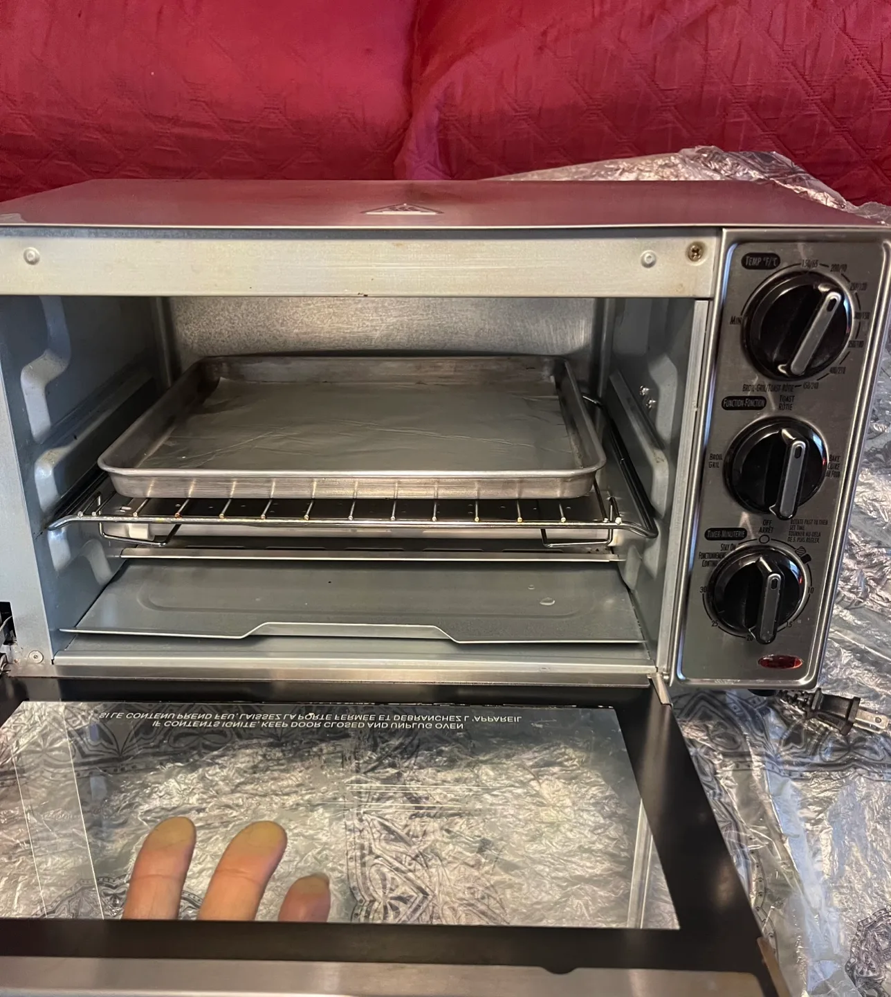 Hamilton Beach Countertop Oven image indicator(6)