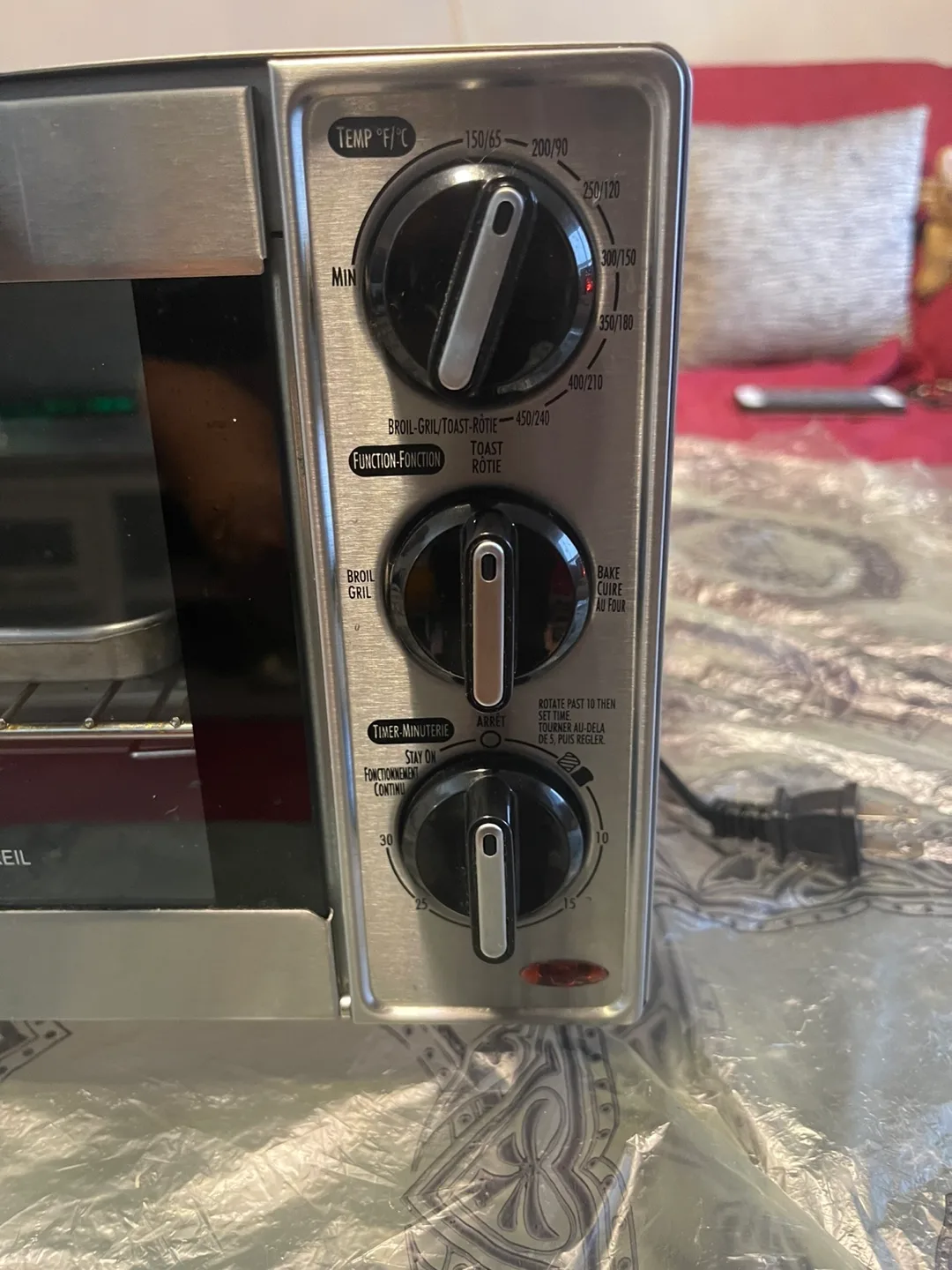 Hamilton Beach Countertop Oven image indicator(7)