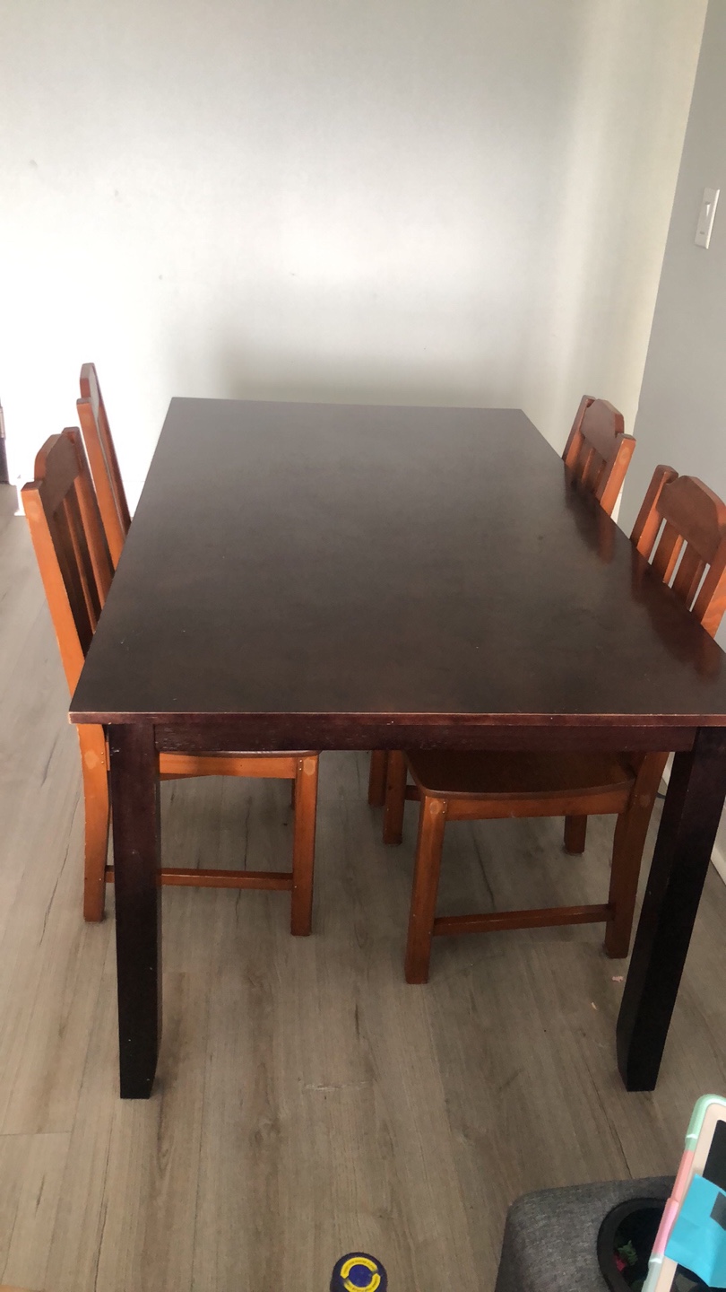 Dining Table Set - 4 Chairs - photo 2