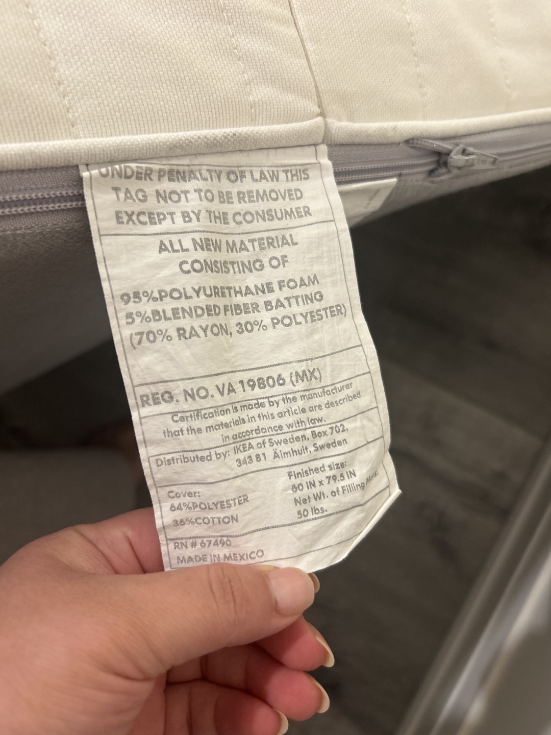 IKEA Mattress - 60x79.5 inches - photo 2
