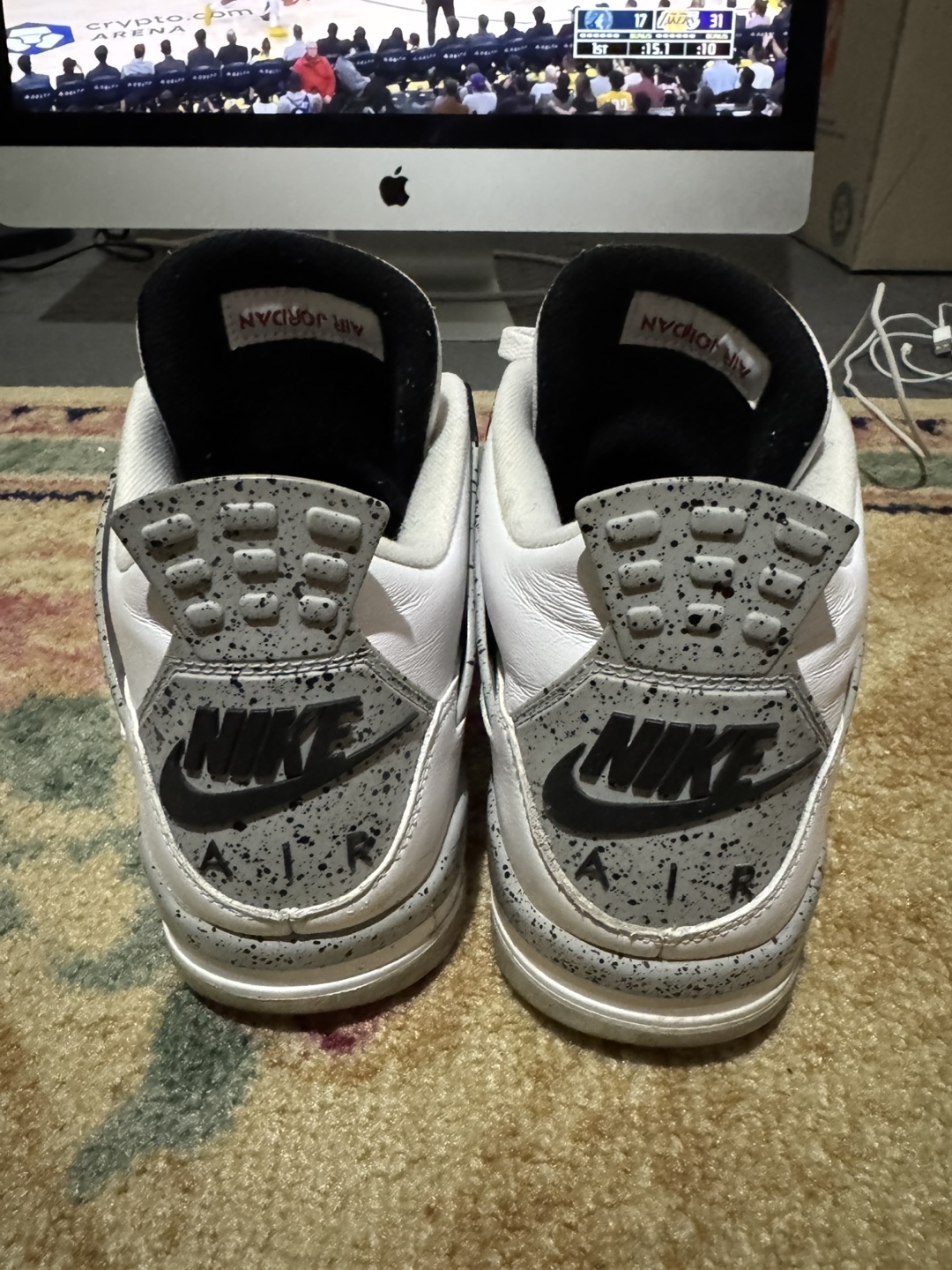Air Jordan 4 Retro 'White Cement' - photo 3