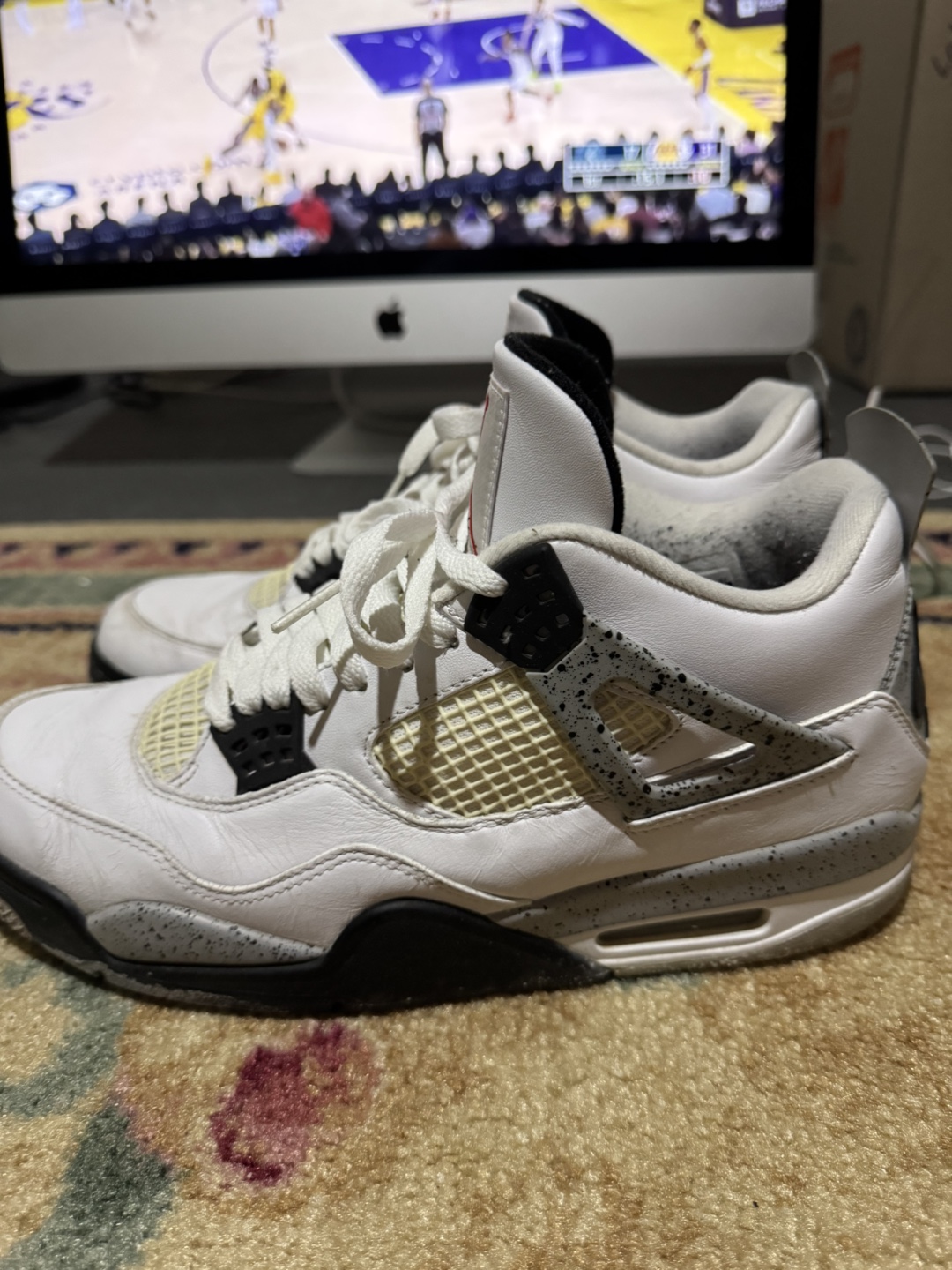 Air Jordan 4 Retro 'White Cement'