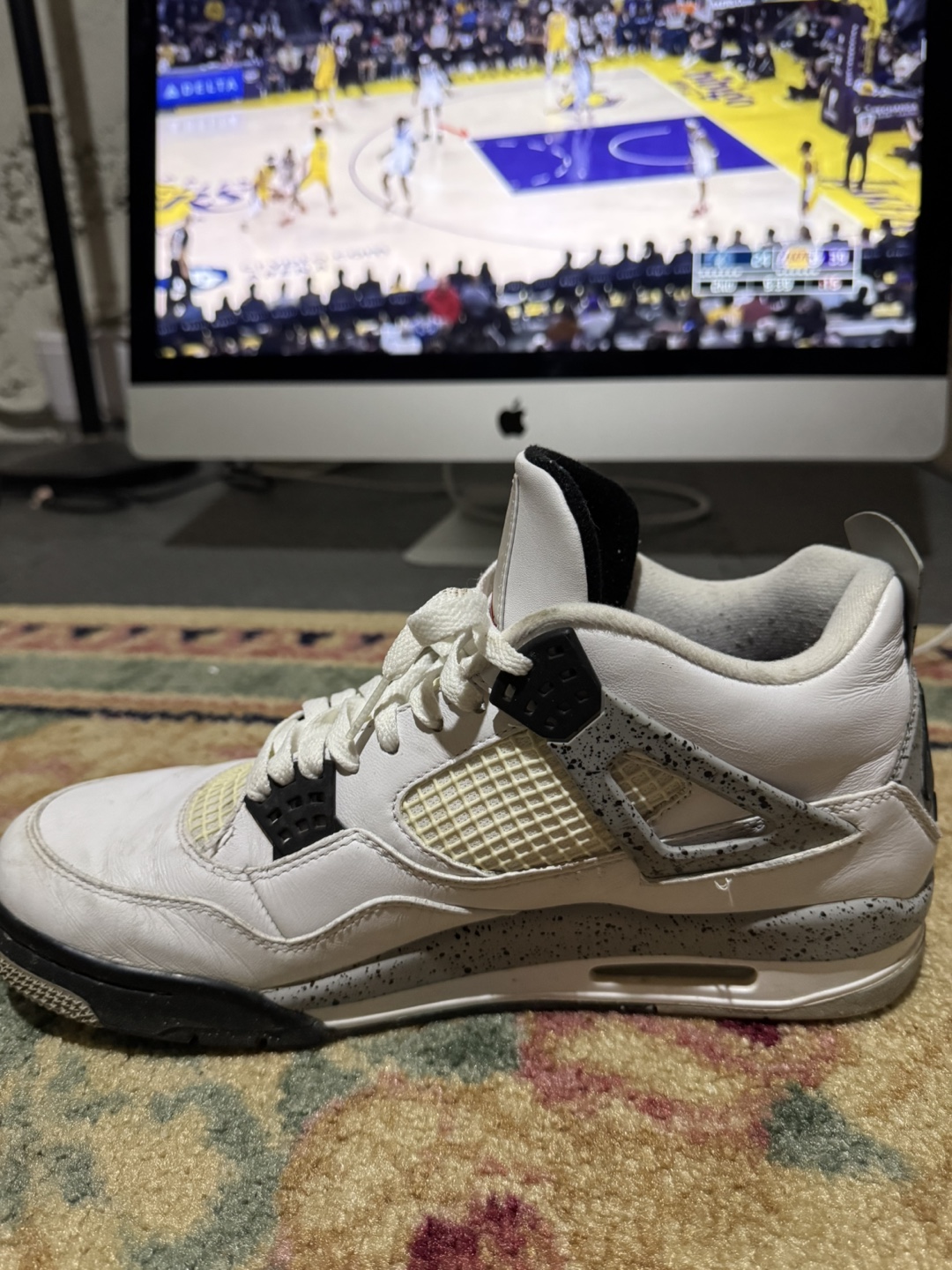 Air Jordan 4 Retro 'White Cement' - photo 5