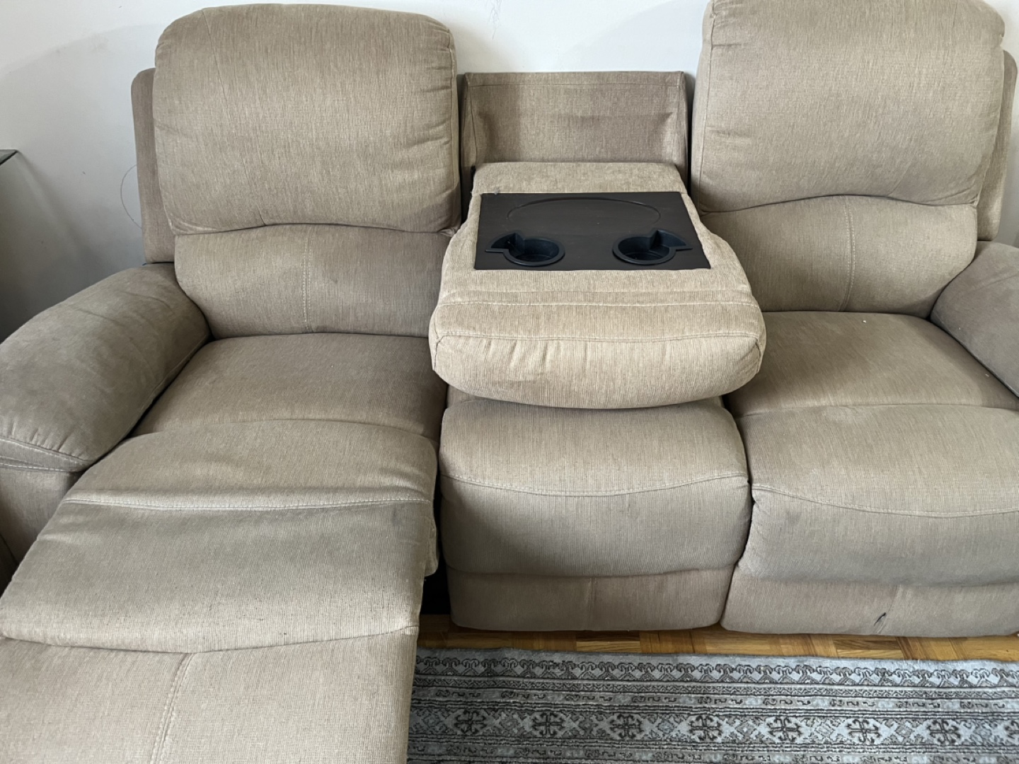 Reclining Sofa with Cupholders - photo 4