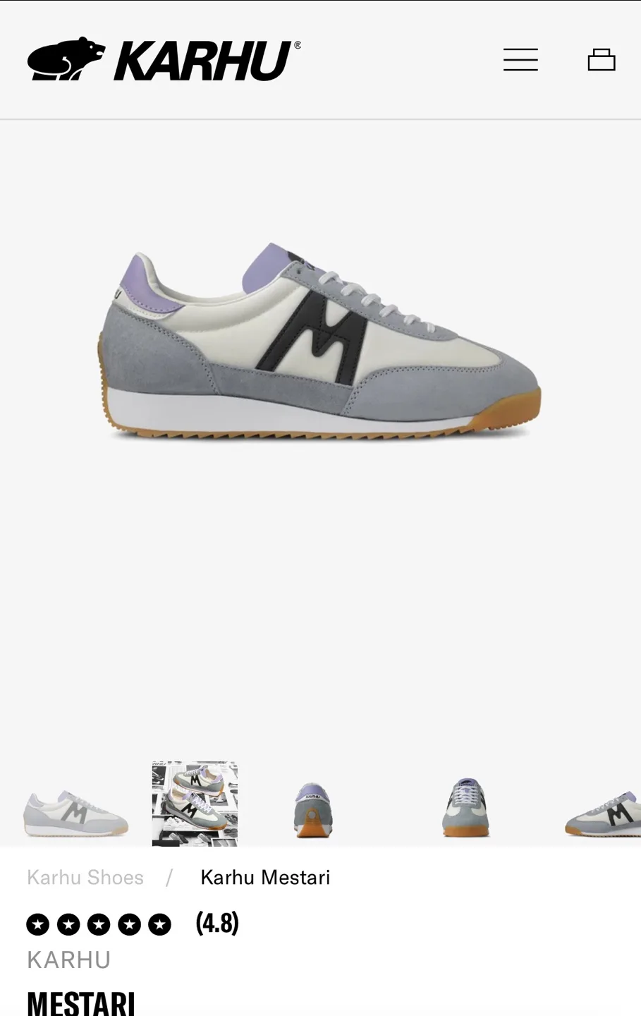 Karhu Mestari Sneakers - Women's Size 9/Men’s 7.5 image indicator(9)