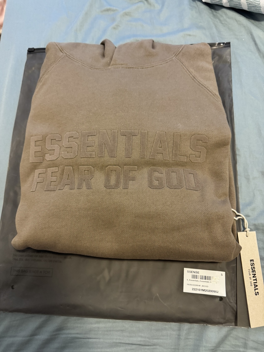 Fear Of God Essentials Hoodie Small