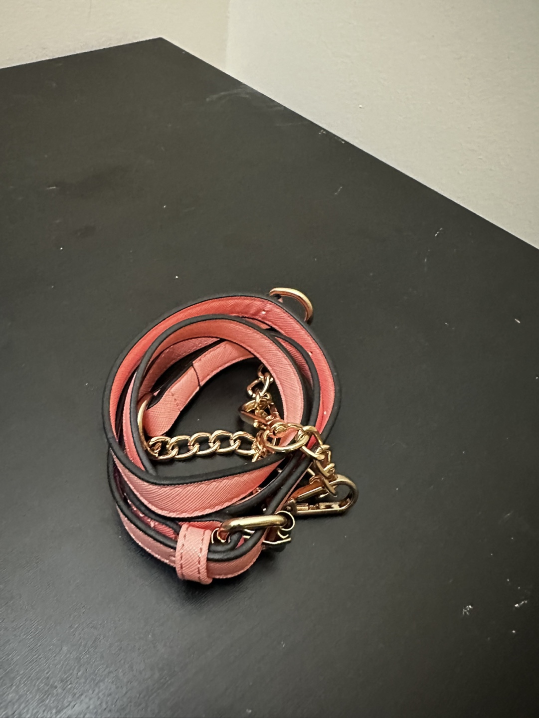 Pink Suitcase-Style Handbag with Removable Strap - photo 5