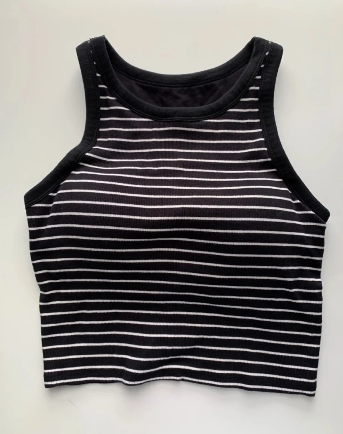 ☀️Uniqlo ribbed cropped bra top image indicator(2)